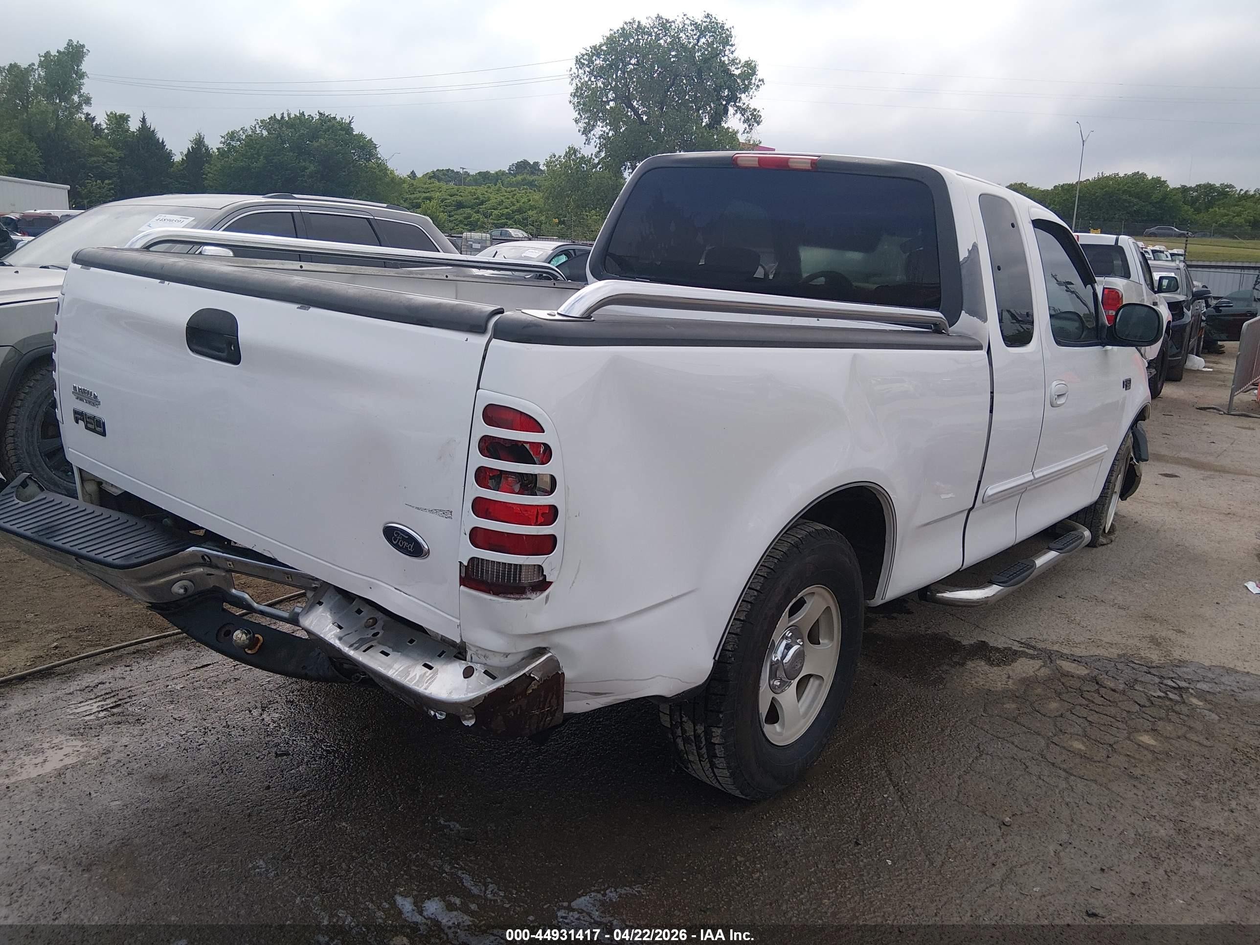 2001 Ford F-150 Xl/xlt Белый vin: 1FTZX17201KB87858