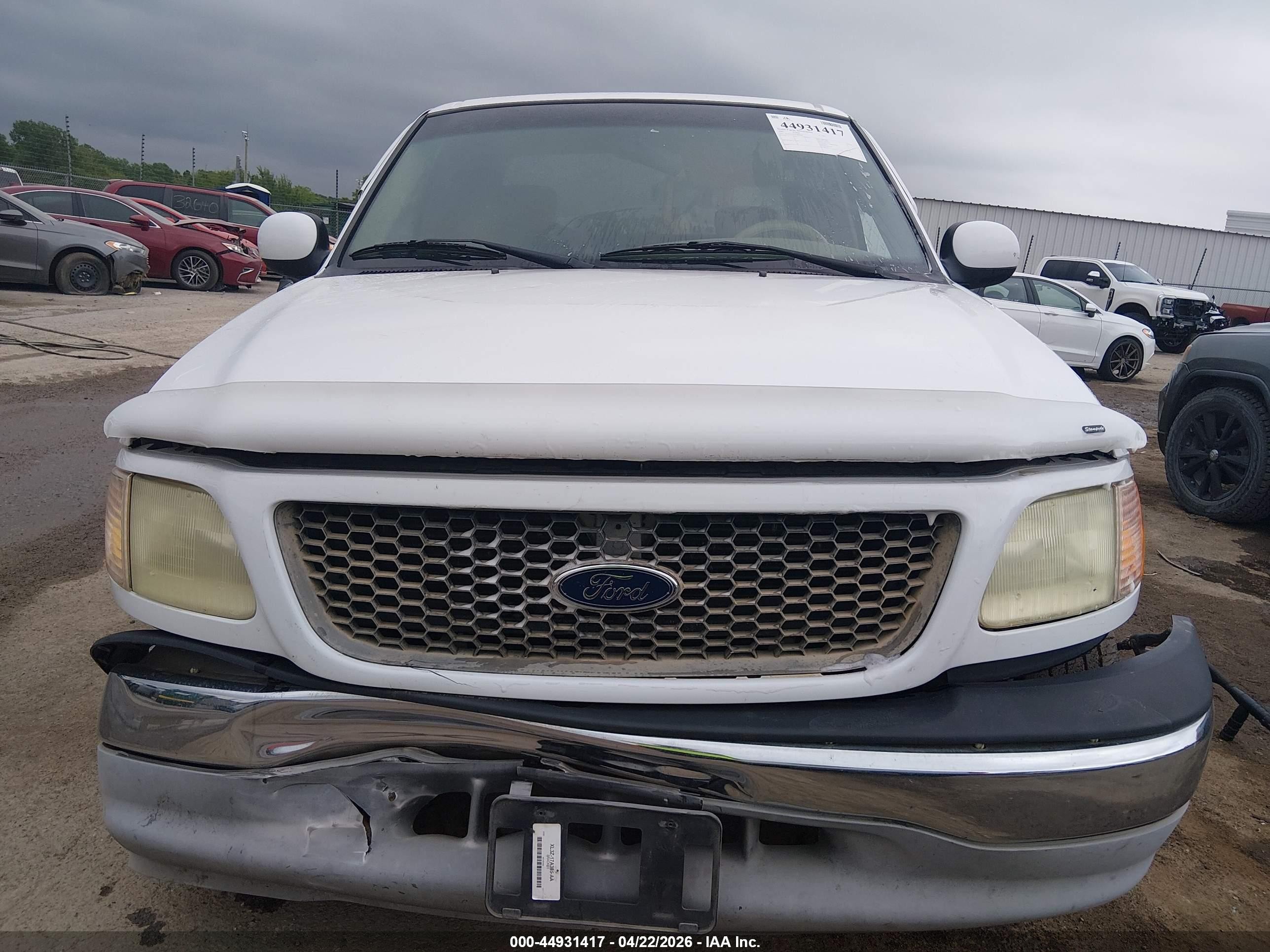 2001 Ford F-150 Xl/xlt Белый vin: 1FTZX17201KB87858