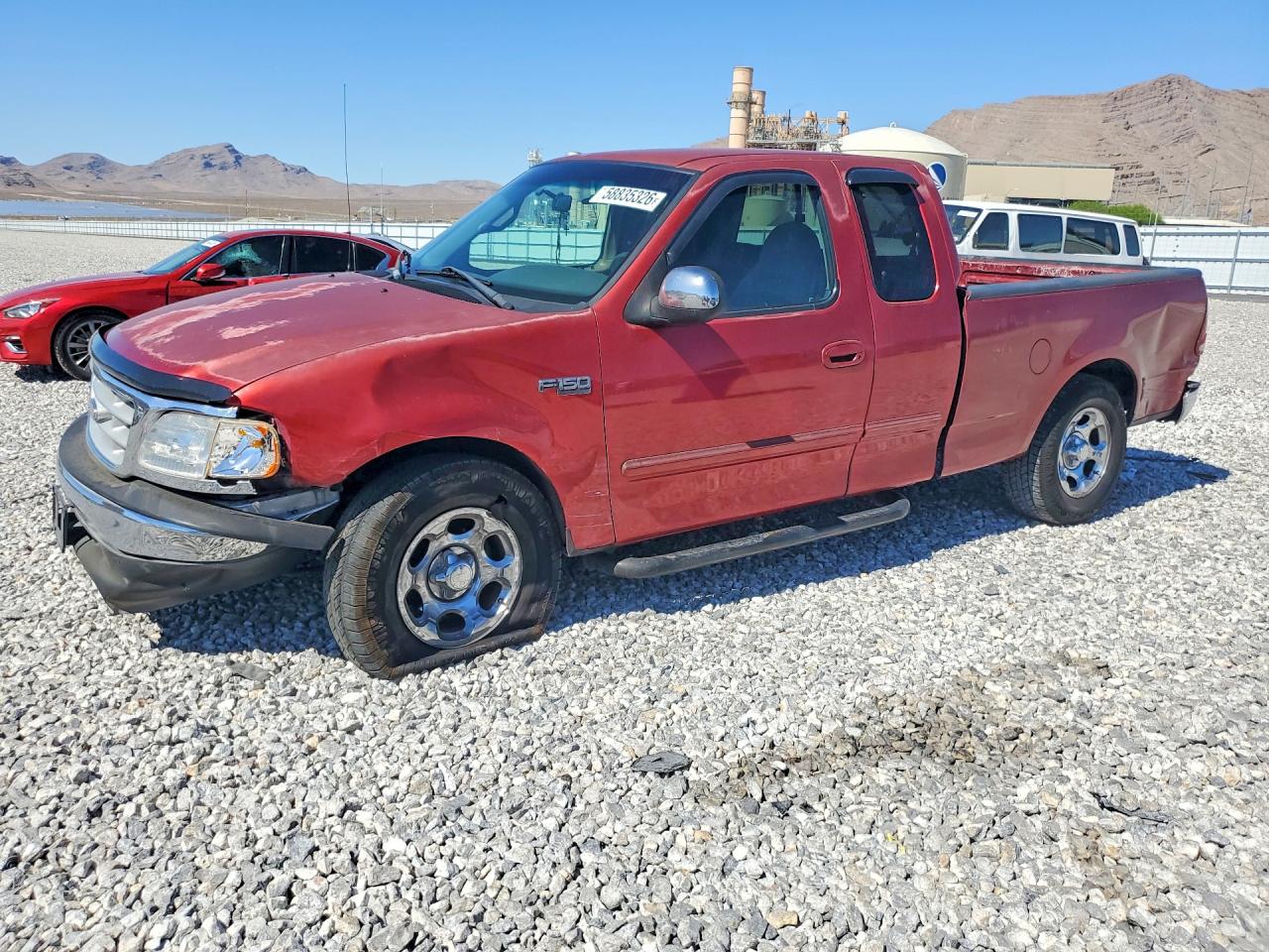 1999 Ford F150 Красный vin: 1FTZX1720XKB07614