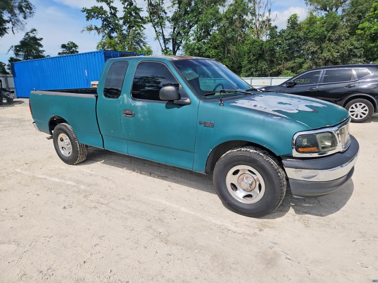 2000 Ford F150 Green vin: 1FTZX1720YNB30097