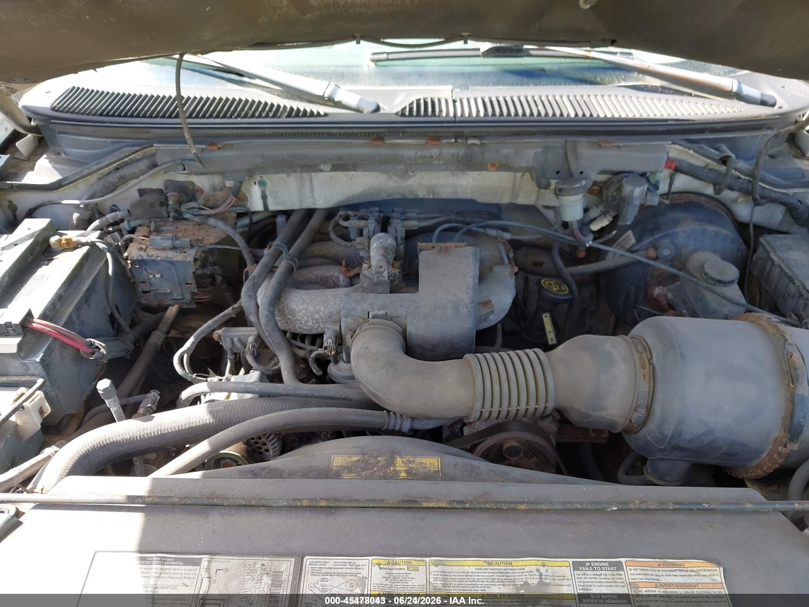 2000 Ford F-150 Work Series/xl/xlt White vin: 1FTZX1720YNB99551