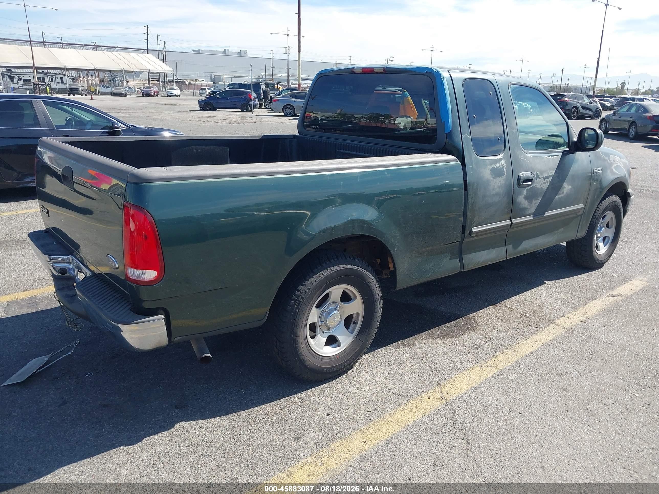 2001 Ford F-150 Xl/xlt Зеленый vin: 1FTZX17211NB69478