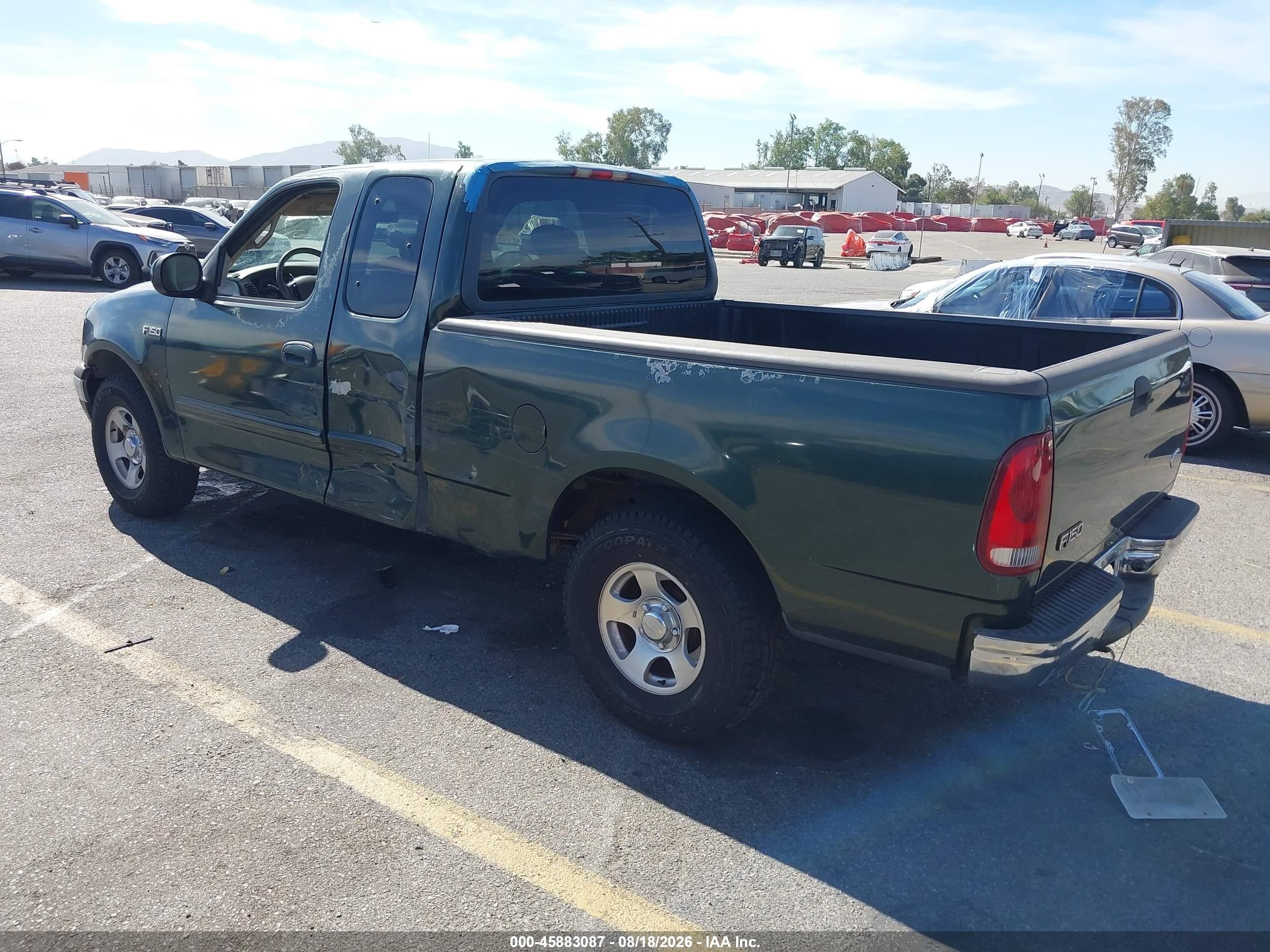 2001 Ford F-150 Xl/xlt Зеленый vin: 1FTZX17211NB69478