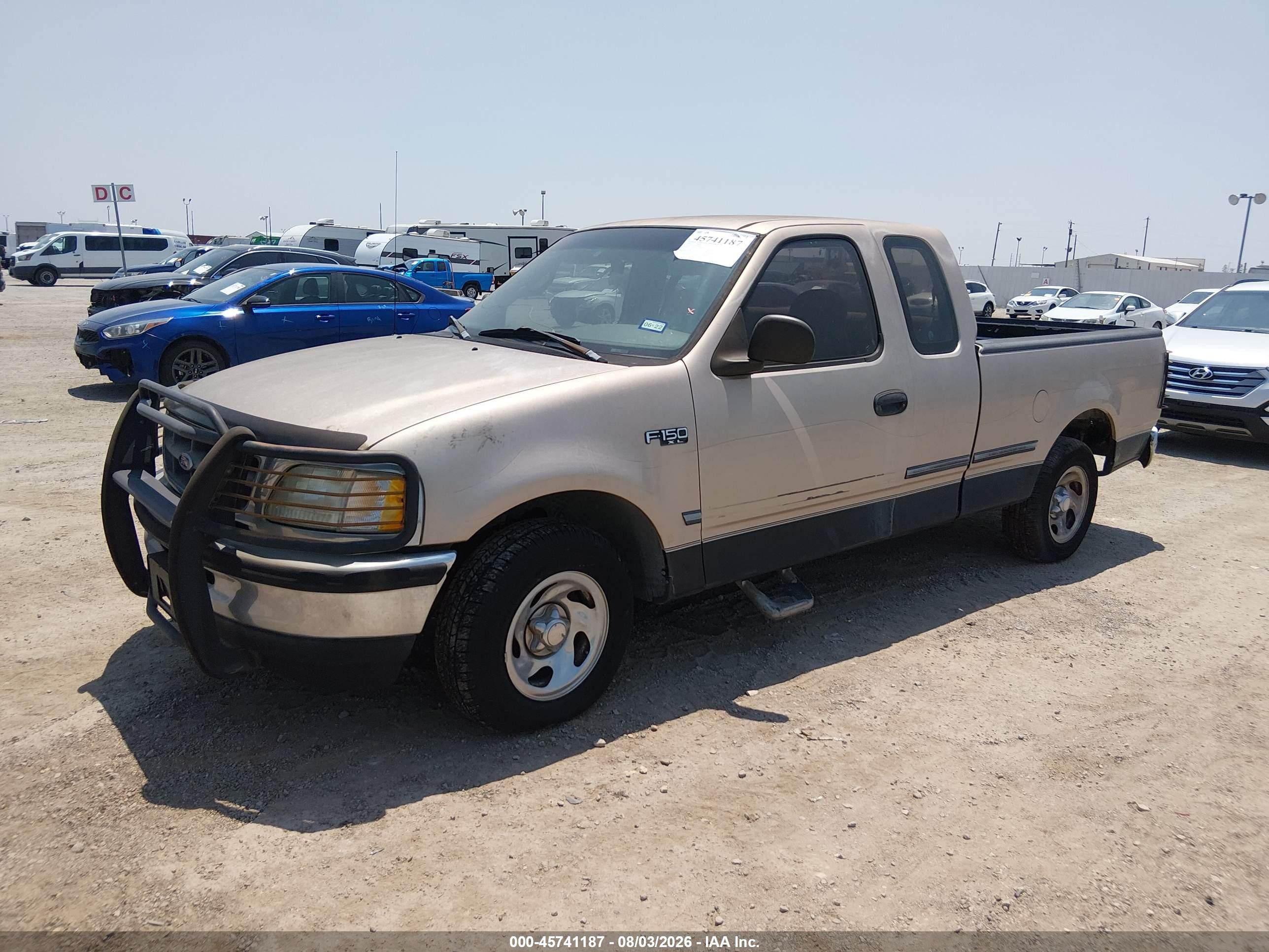 1998 Ford F-150 Standard/xl/xlt Gold vin: 1FTZX1721WKB48624