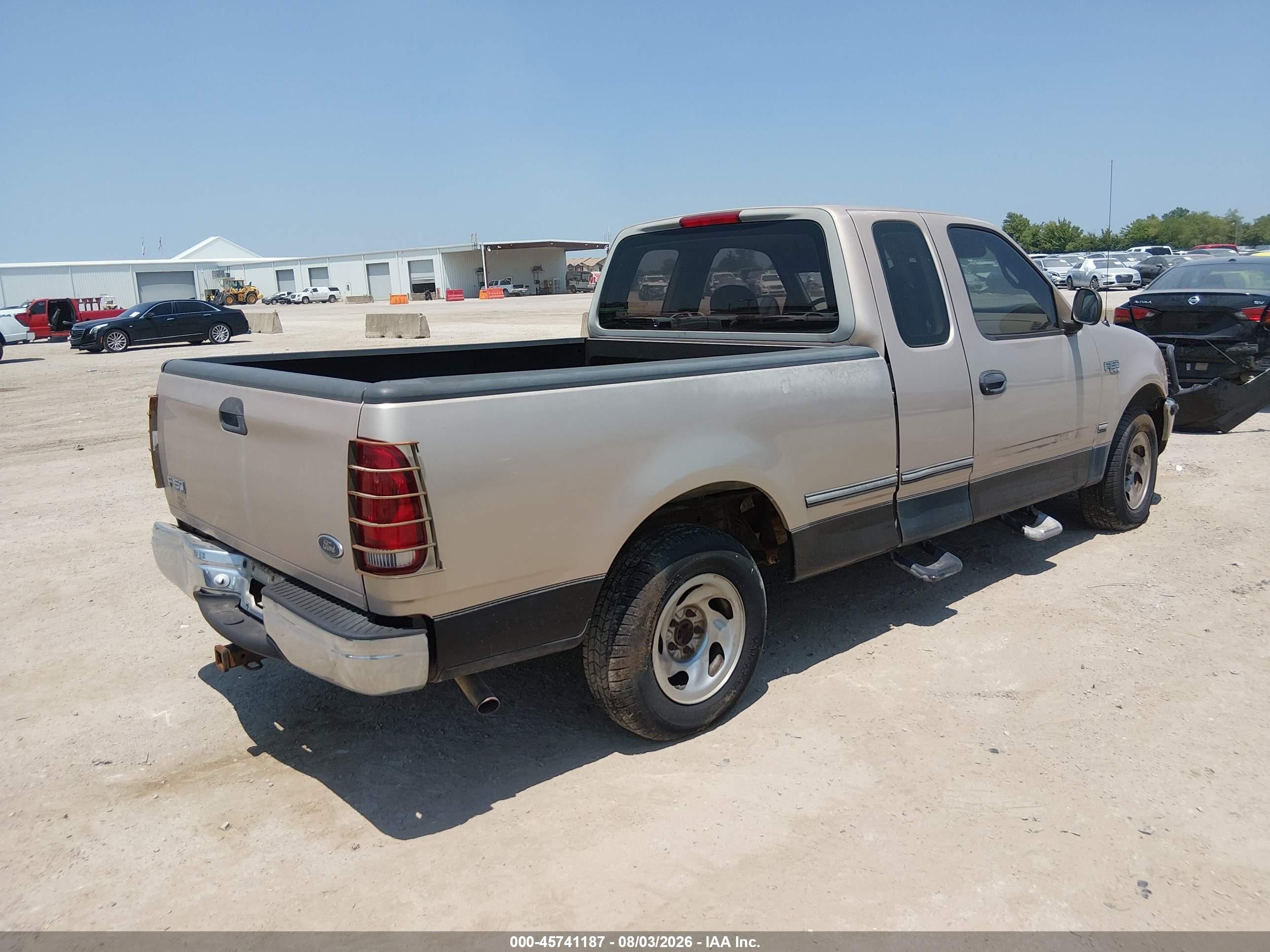 1998 Ford F-150 Standard/xl/xlt Gold vin: 1FTZX1721WKB48624