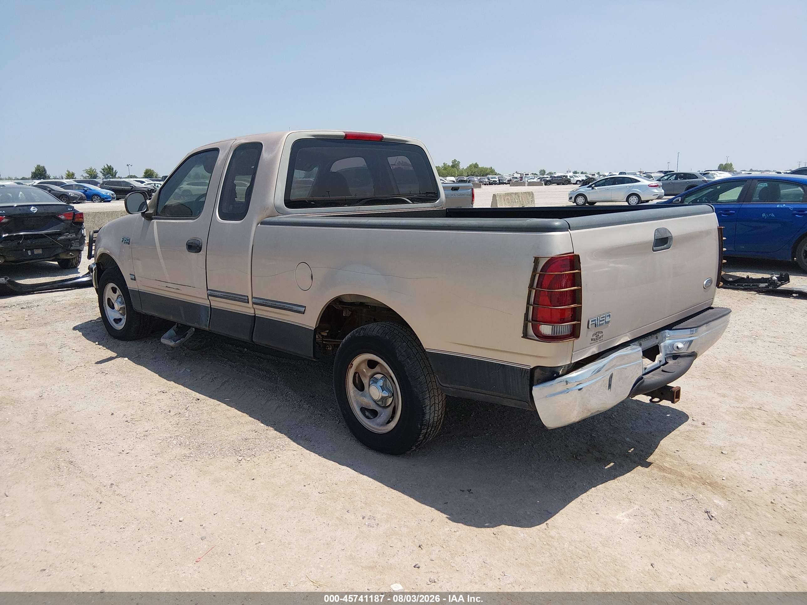 1998 Ford F-150 Standard/xl/xlt Gold vin: 1FTZX1721WKB48624
