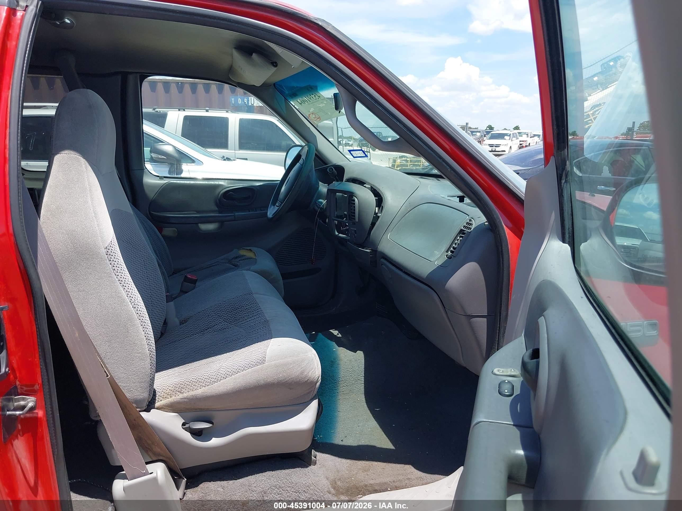 1999 Ford F-150 Work Series/xl/xlt Красный vin: 1FTZX1721XKB75078