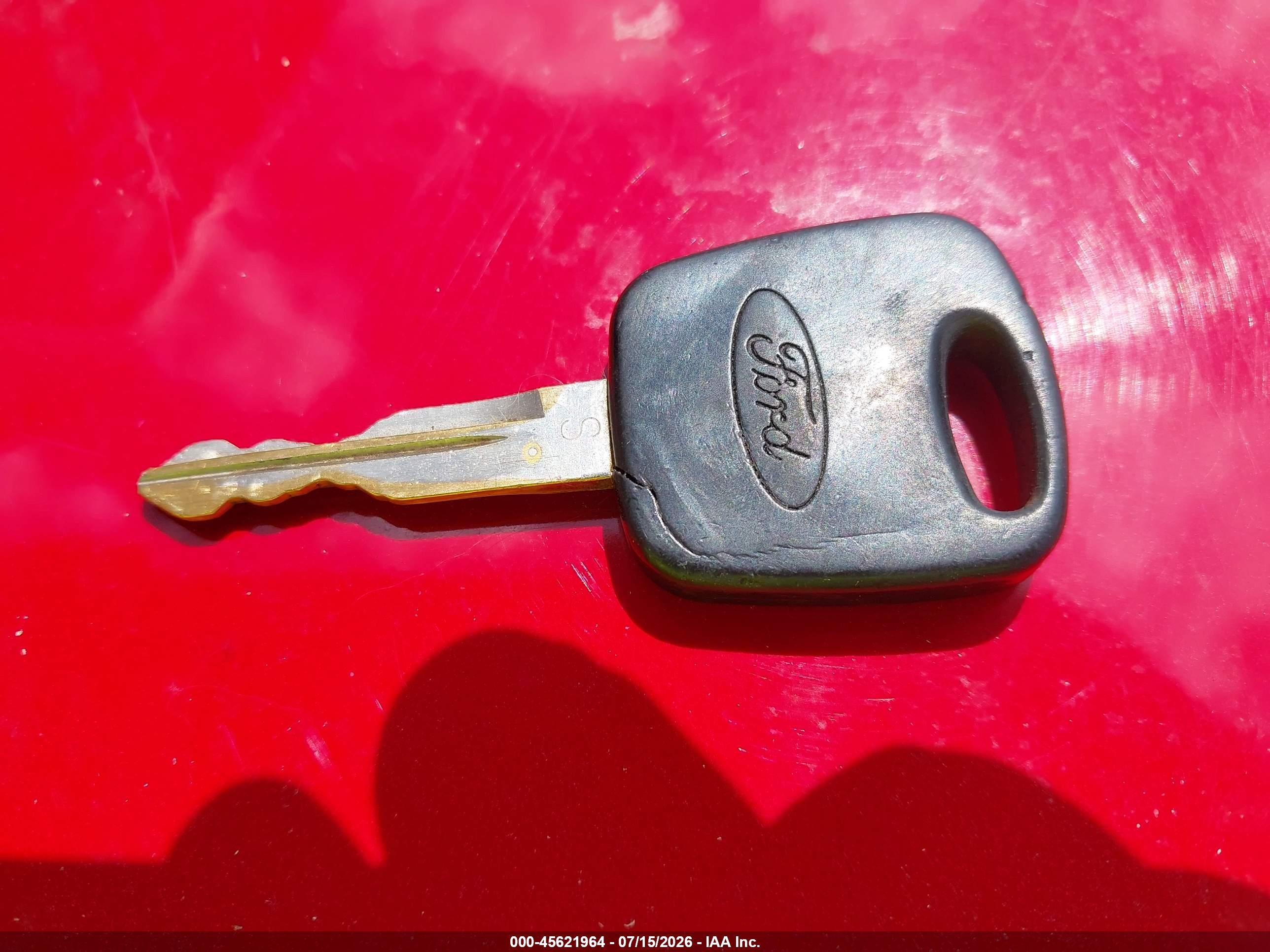 2000 Ford F-150 Work Series/xl/xlt Red vin: 1FTZX1721YKA49627