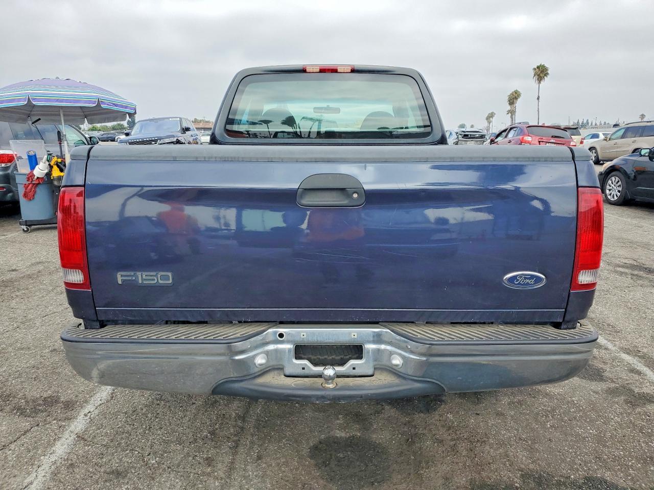 2000 Ford F150 Blue vin: 1FTZX1721YKB23838