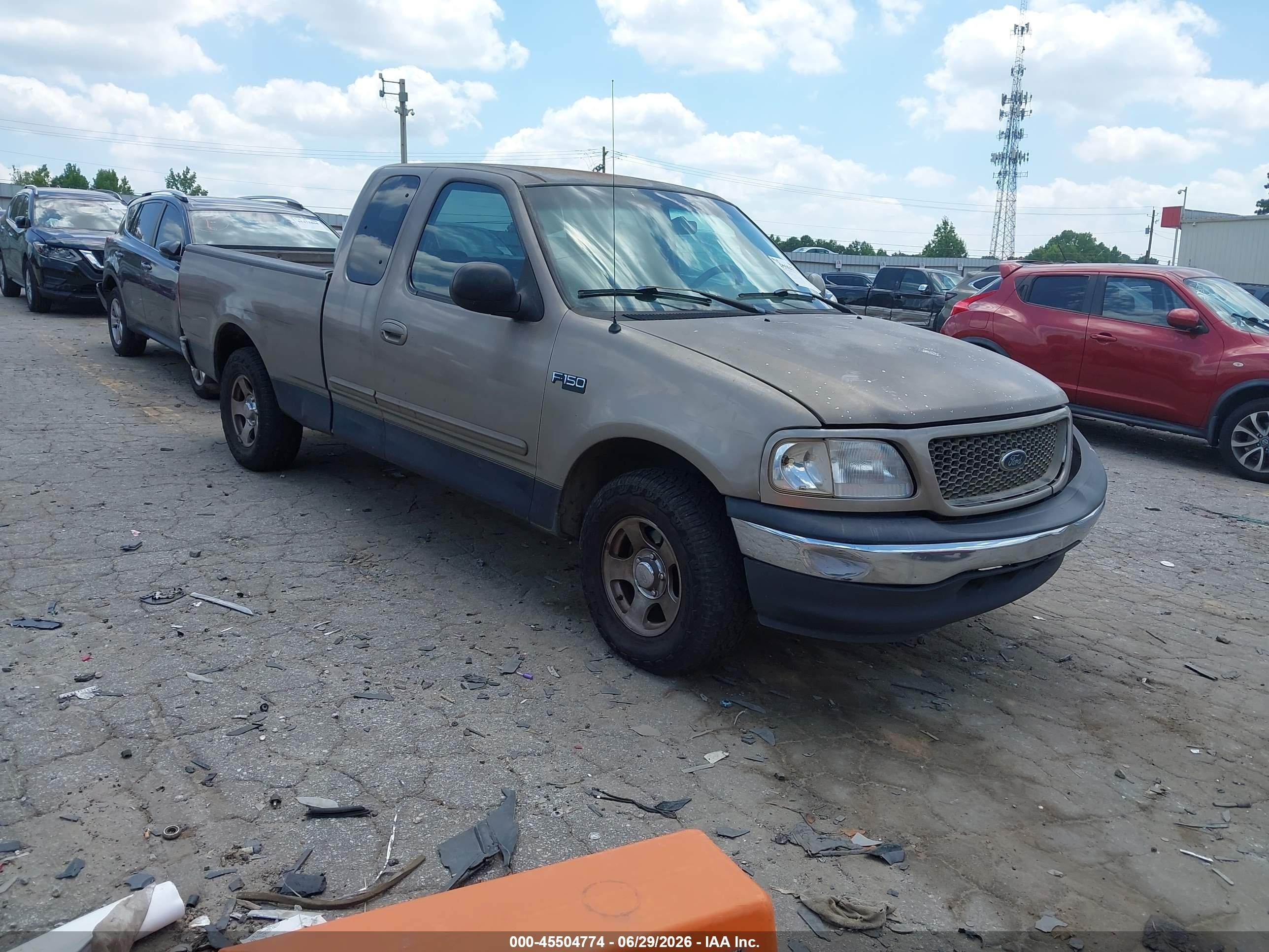2001 Ford F-150 Xl/xlt Brown vin: 1FTZX17221NA48636
