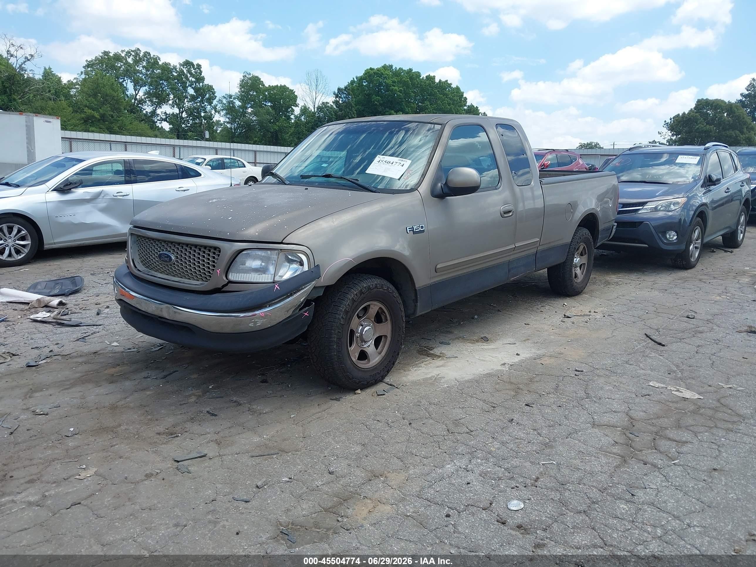 2001 Ford F-150 Xl/xlt Brown vin: 1FTZX17221NA48636