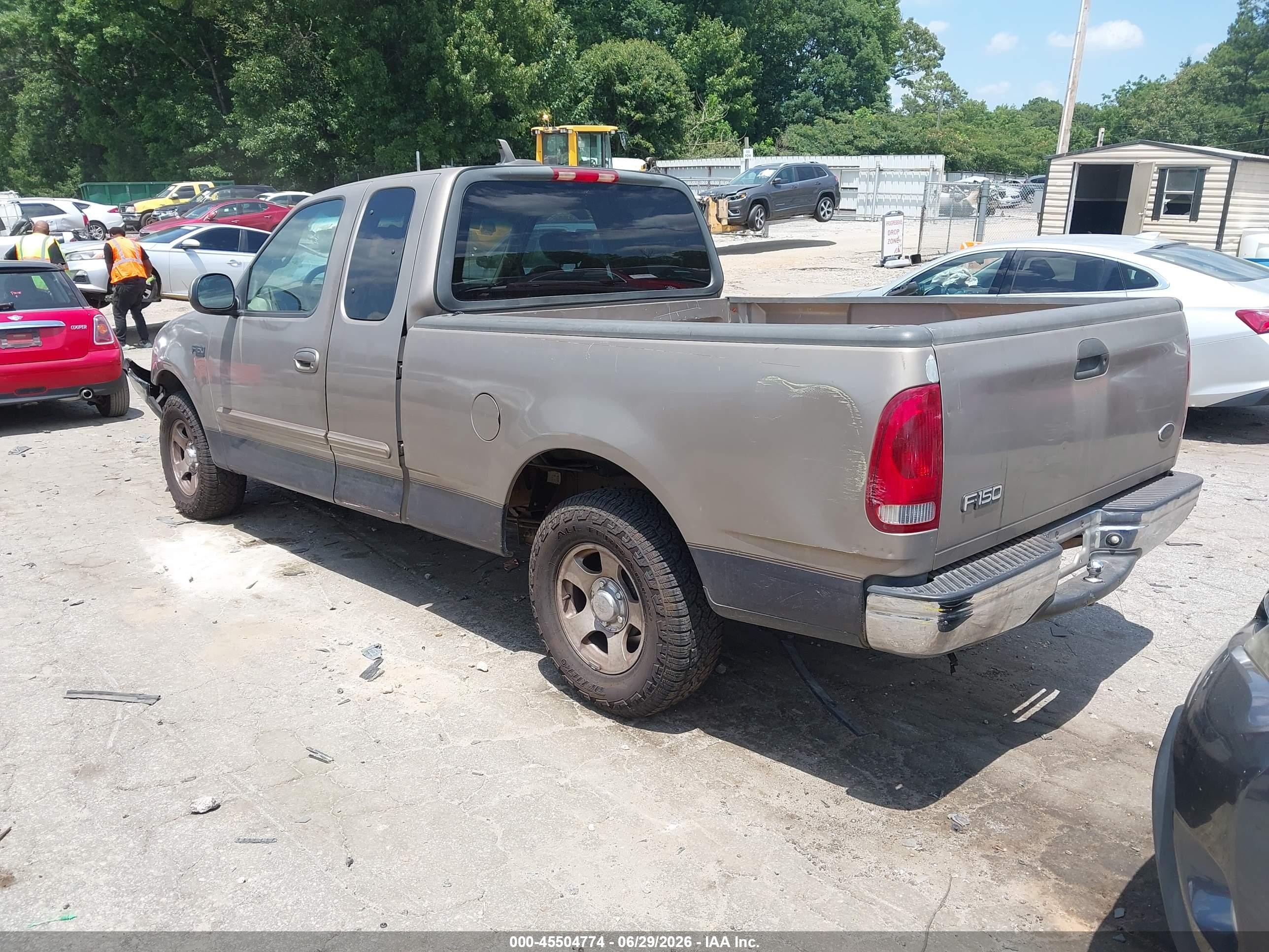 2001 Ford F-150 Xl/xlt Brown vin: 1FTZX17221NA48636