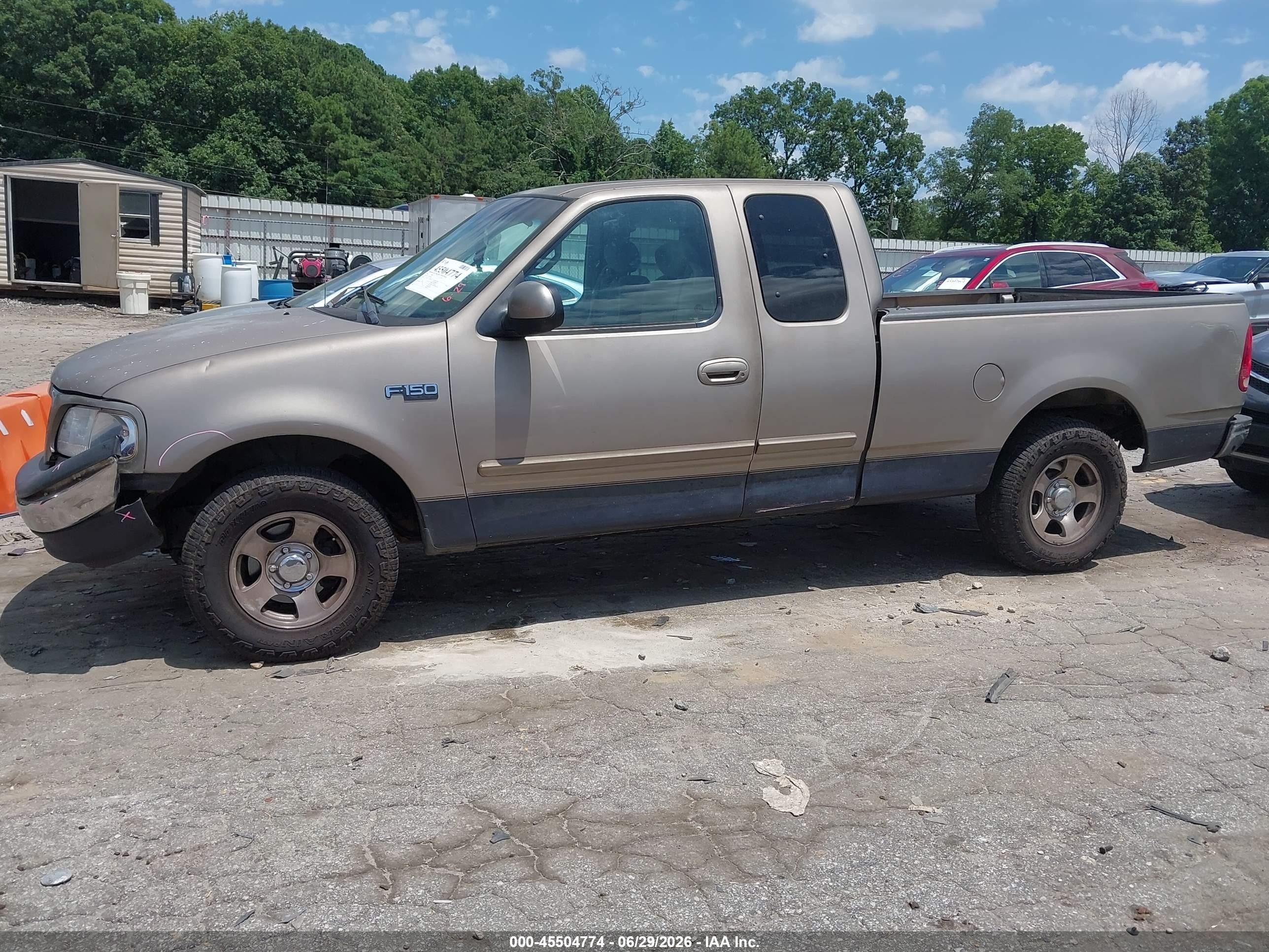 2001 Ford F-150 Xl/xlt Brown vin: 1FTZX17221NA48636