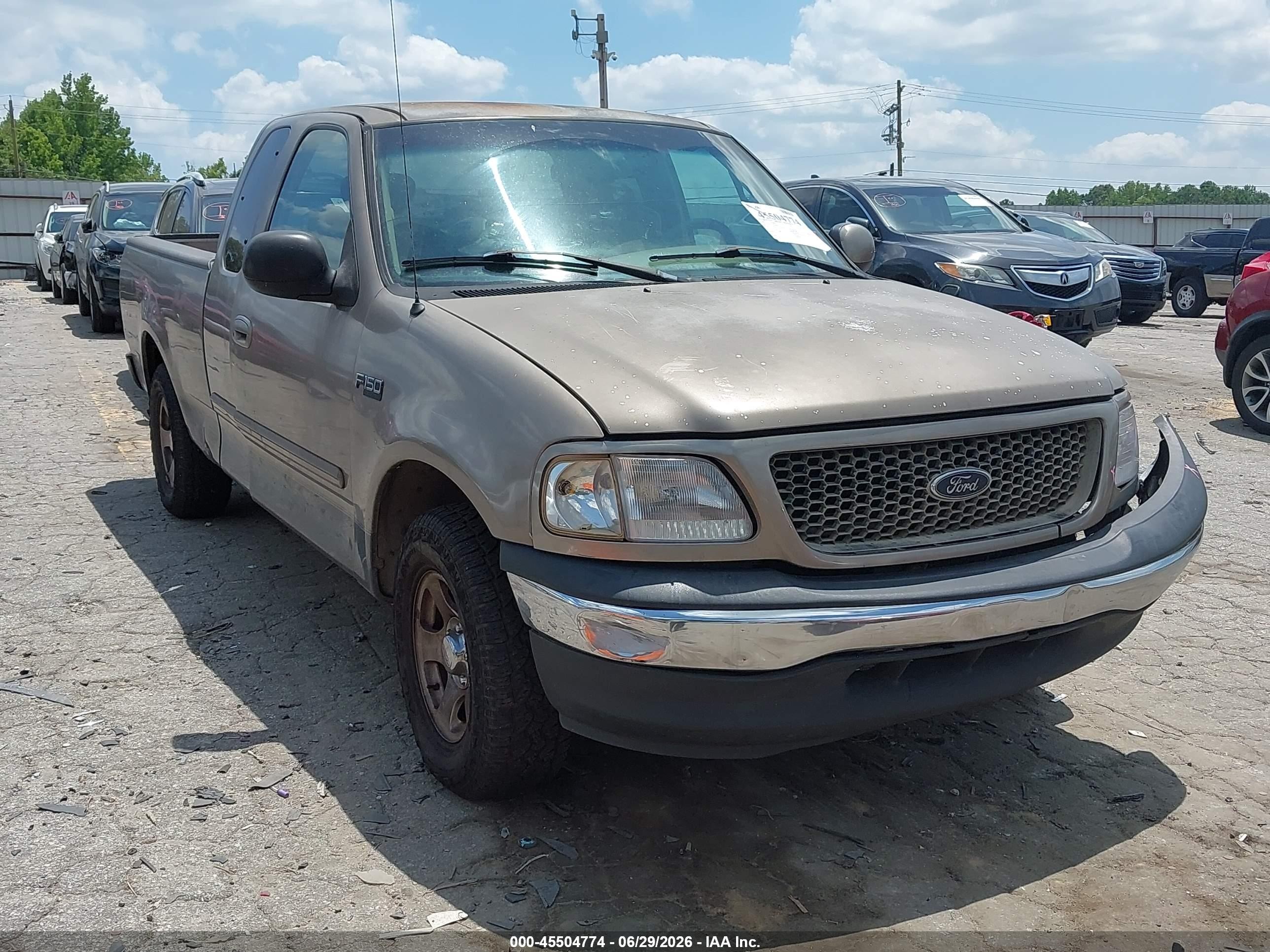 2001 Ford F-150 Xl/xlt Brown vin: 1FTZX17221NA48636