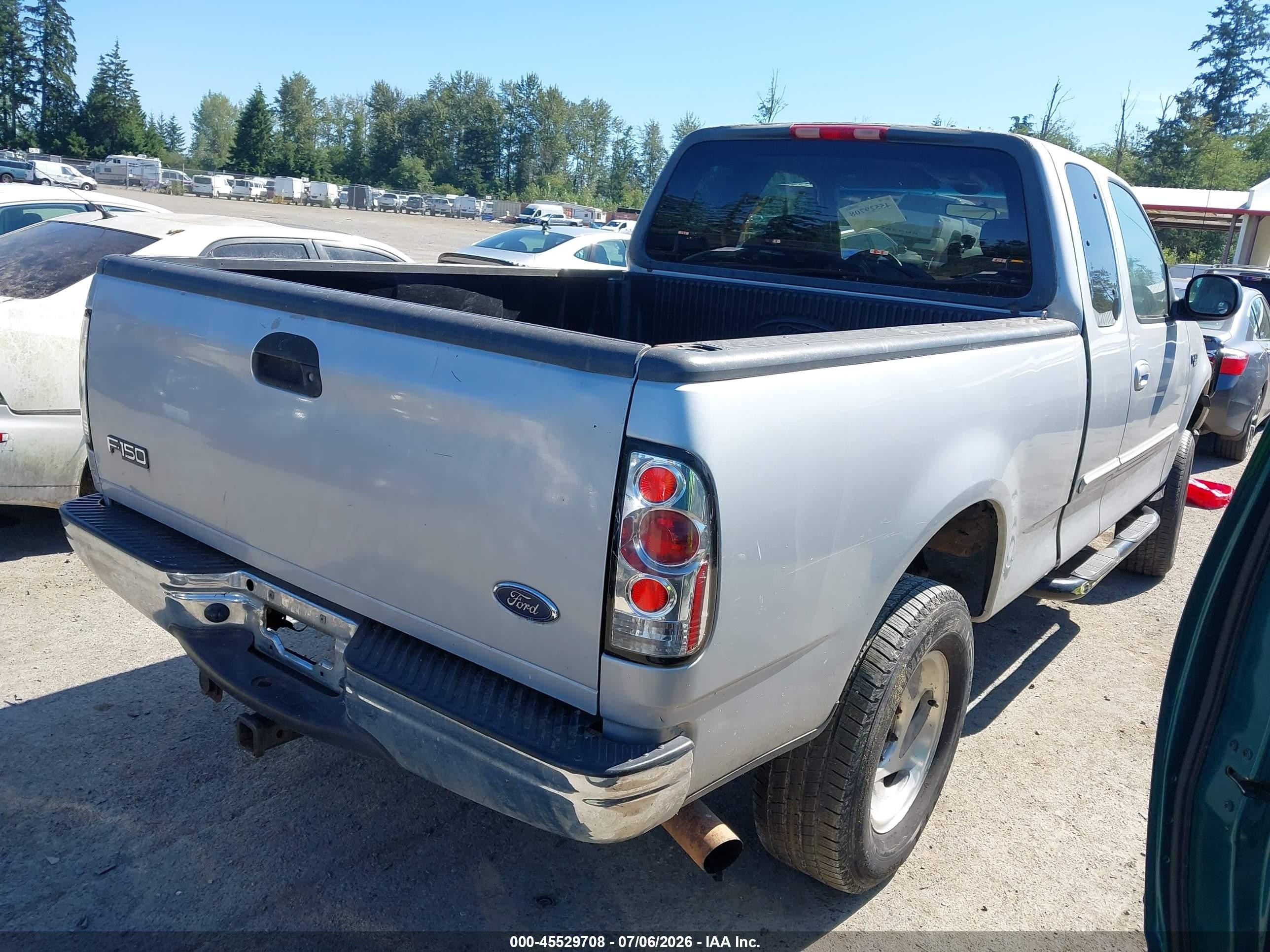 2001 Ford F-150 Xl/xlt Silver vin: 1FTZX17221NB62331