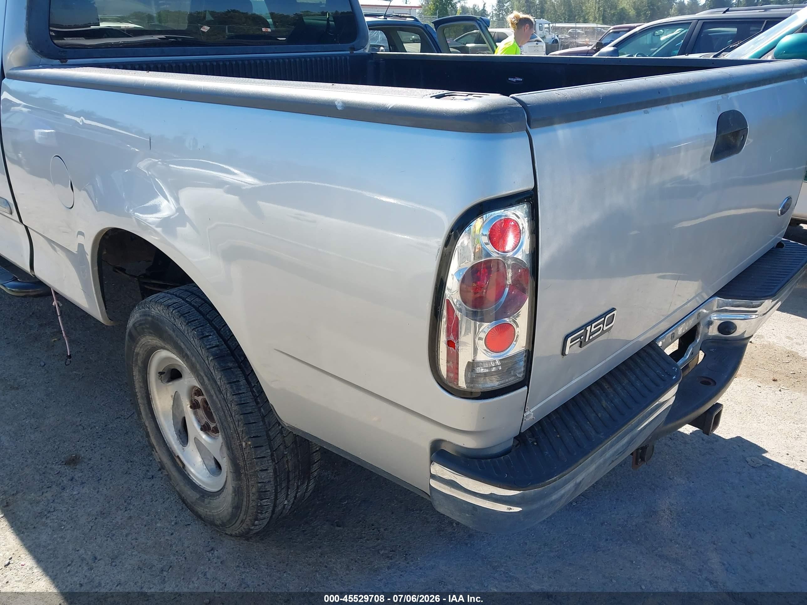 2001 Ford F-150 Xl/xlt Silver vin: 1FTZX17221NB62331