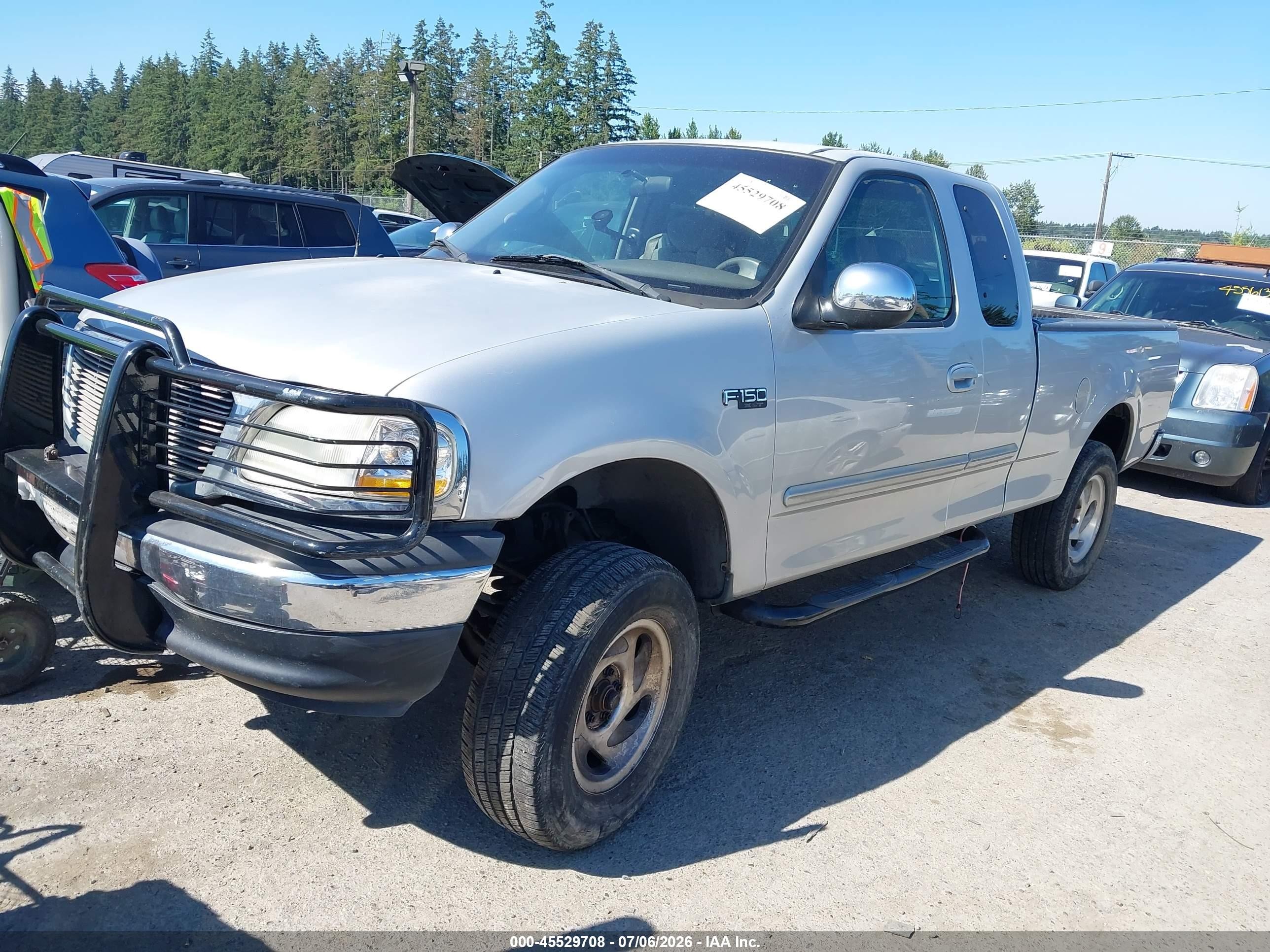 2001 Ford F-150 Xl/xlt Silver vin: 1FTZX17221NB62331