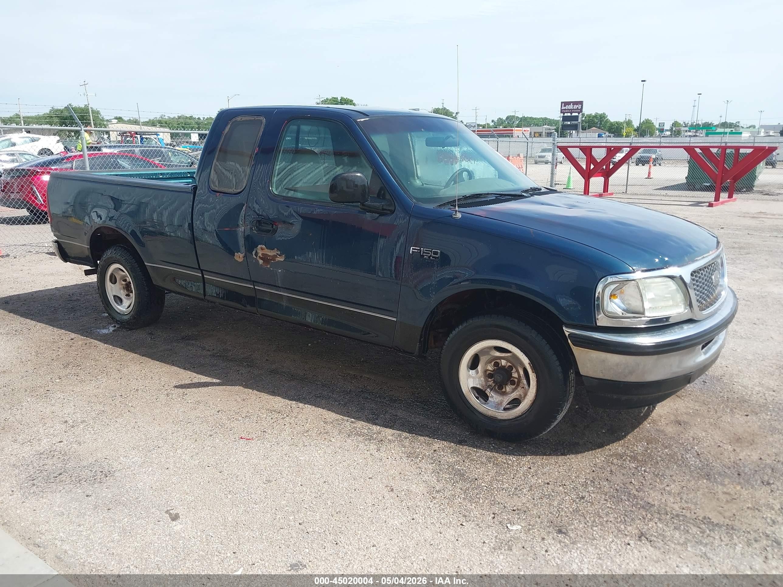 1998 Ford F-150   Blue vin: 1FTZX1722WNB52261