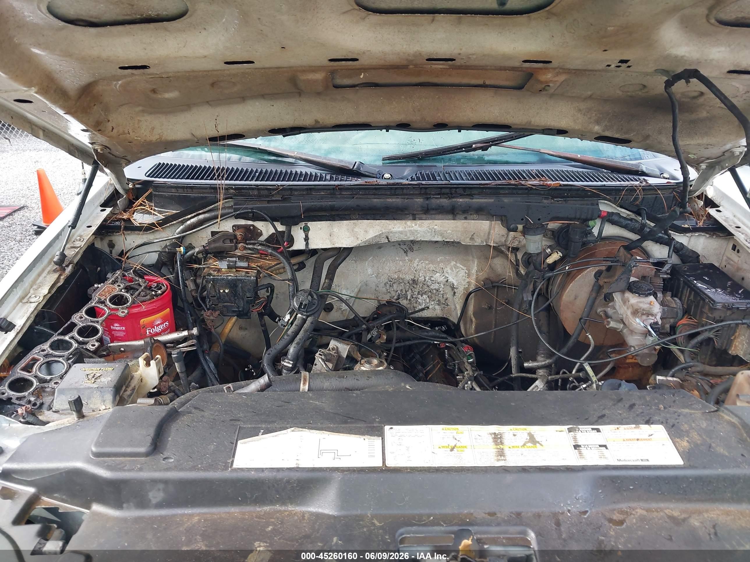 2000 Ford F-150 Work Series/xl/xlt White vin: 1FTZX1722YNA60652