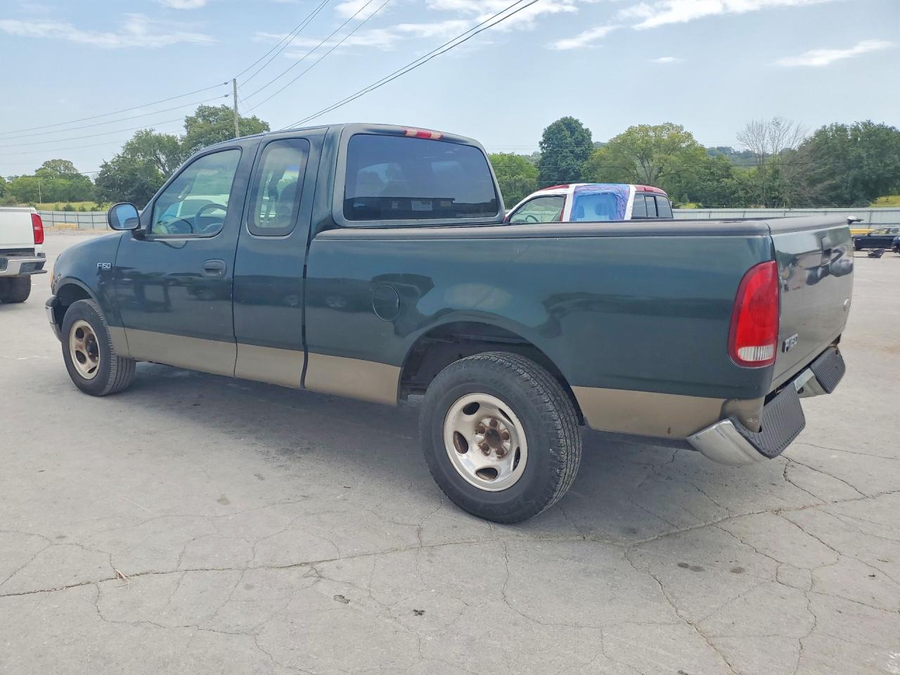 2001 Ford F150 Green vin: 1FTZX17231NA90491