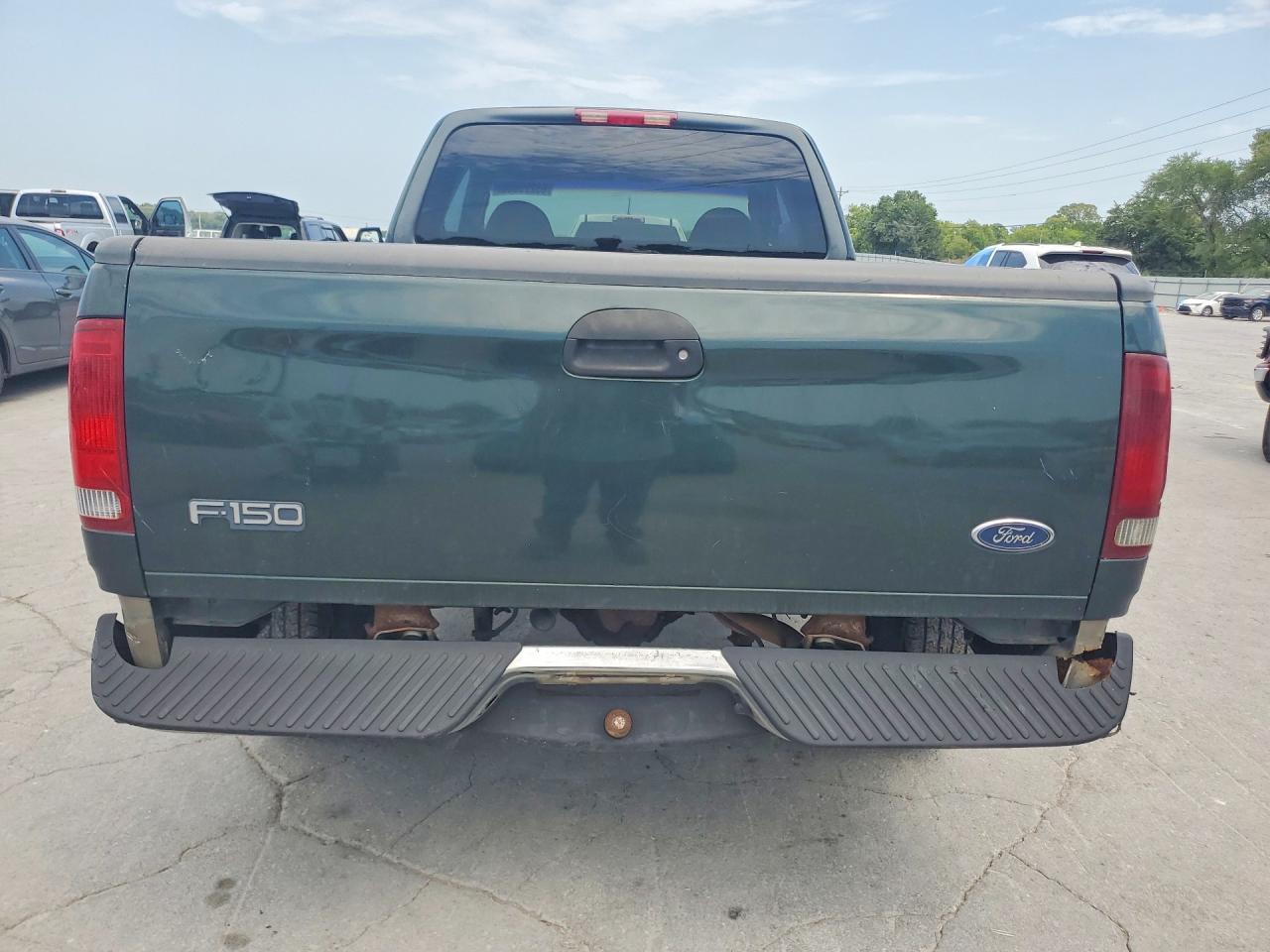 2001 Ford F150 Green vin: 1FTZX17231NA90491