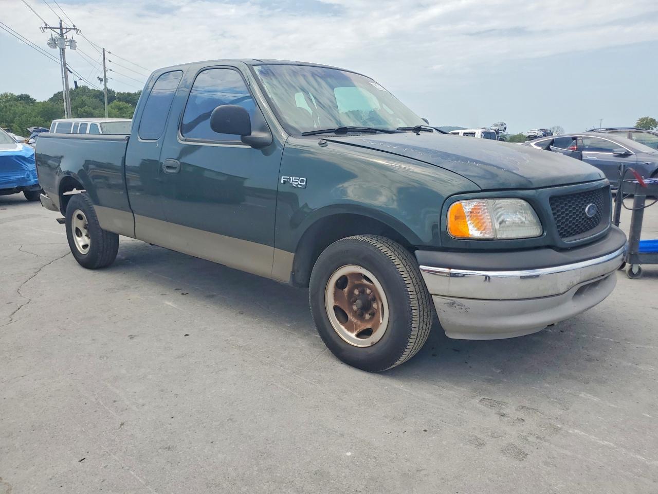2001 Ford F150 Green vin: 1FTZX17231NA90491