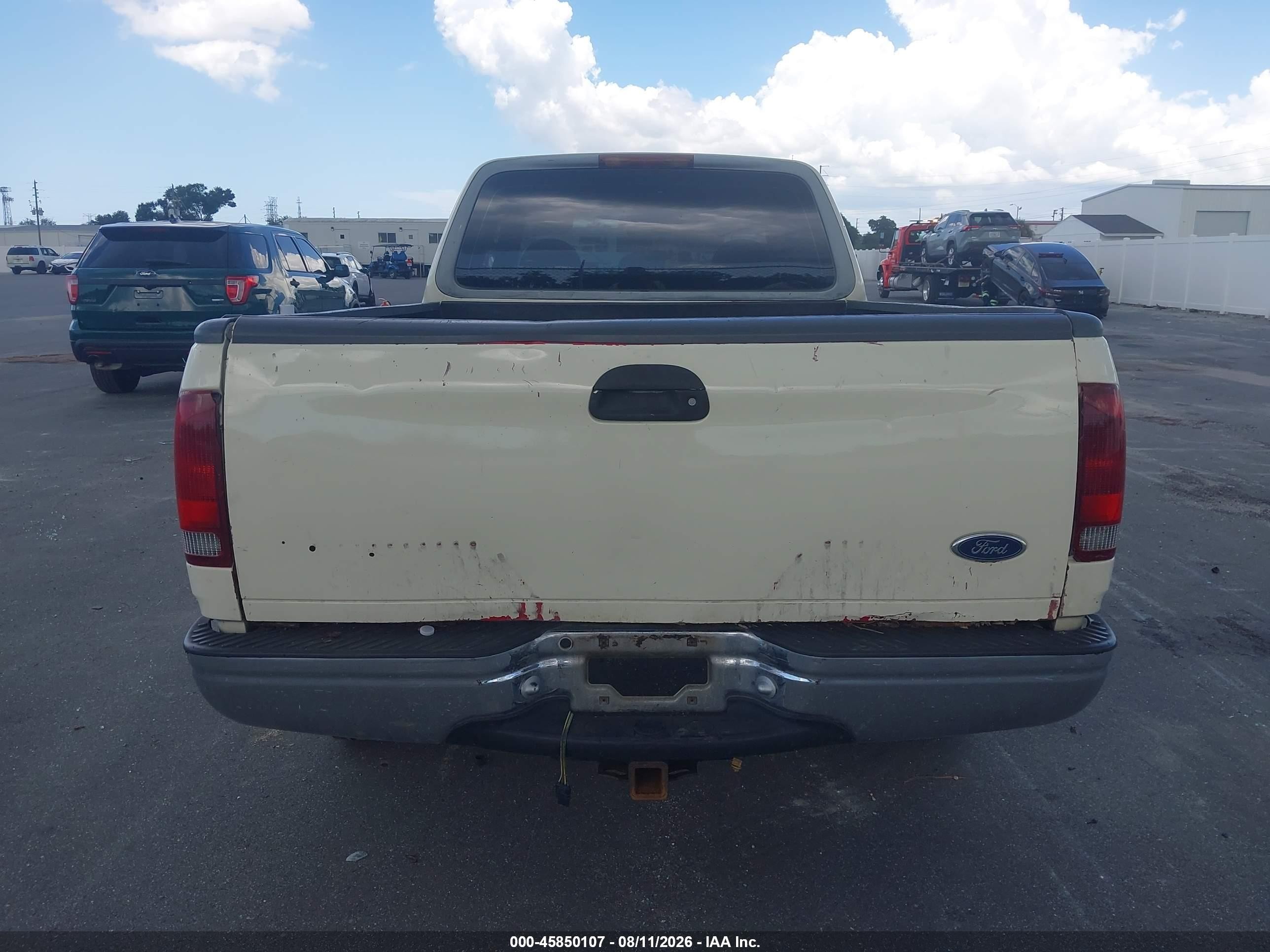 1998 Ford F-150 Standard/xl/xlt Cream vin: 1FTZX1723WNA16124