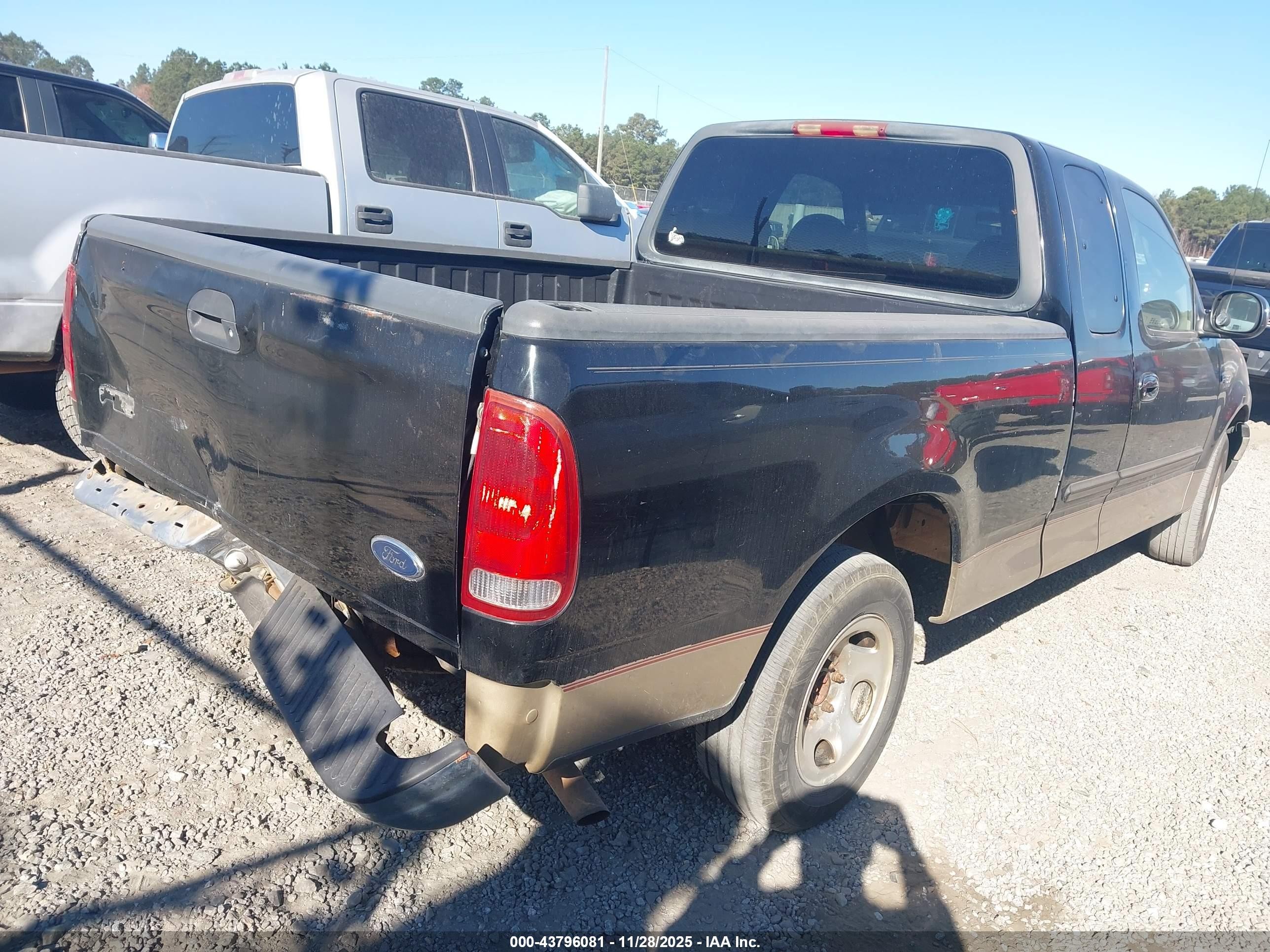 1999 Ford F-150 Work Series/xl/xlt Черный vin: 1FTZX1723XNA76387