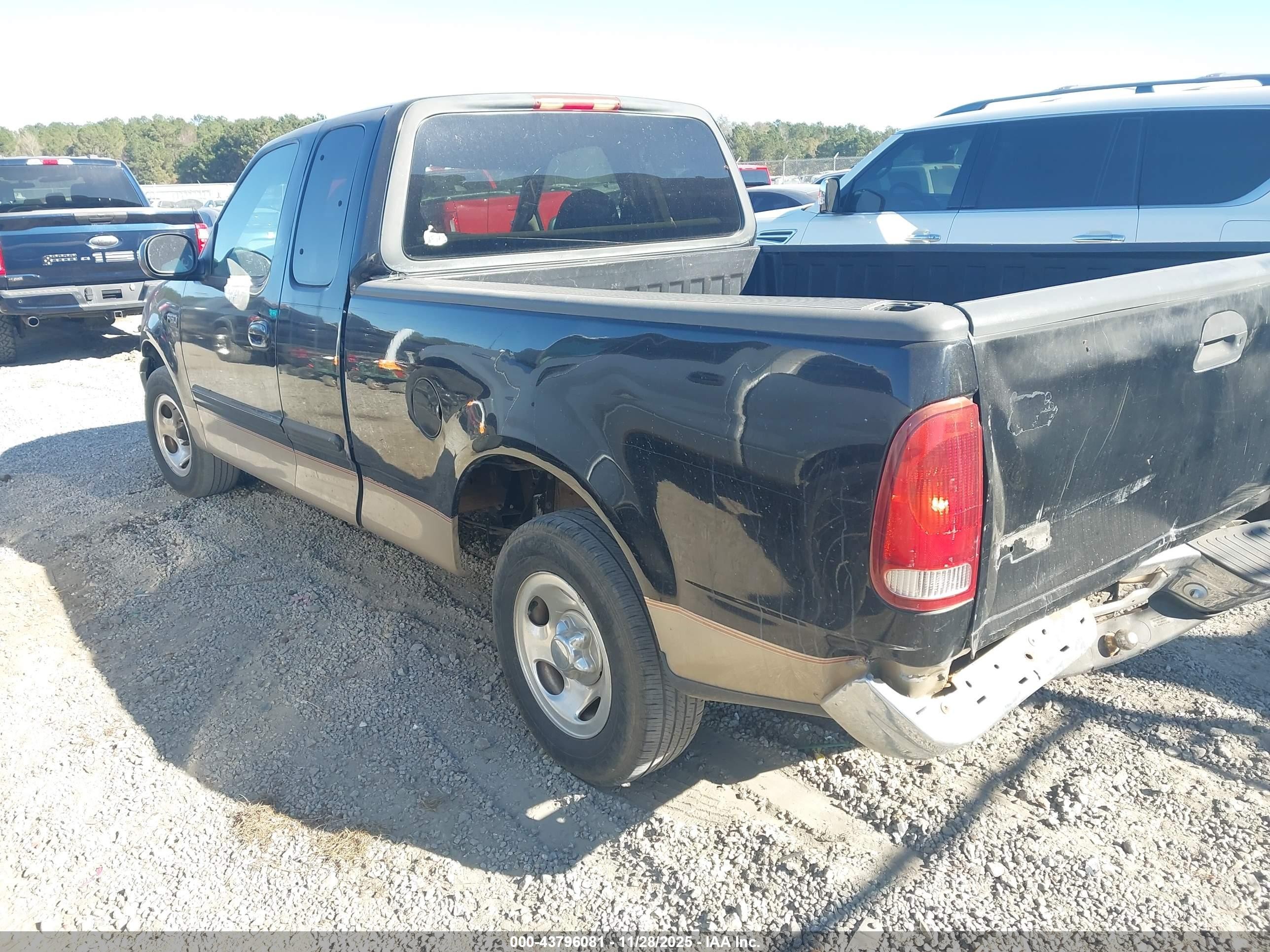 1999 Ford F-150 Work Series/xl/xlt Черный vin: 1FTZX1723XNA76387