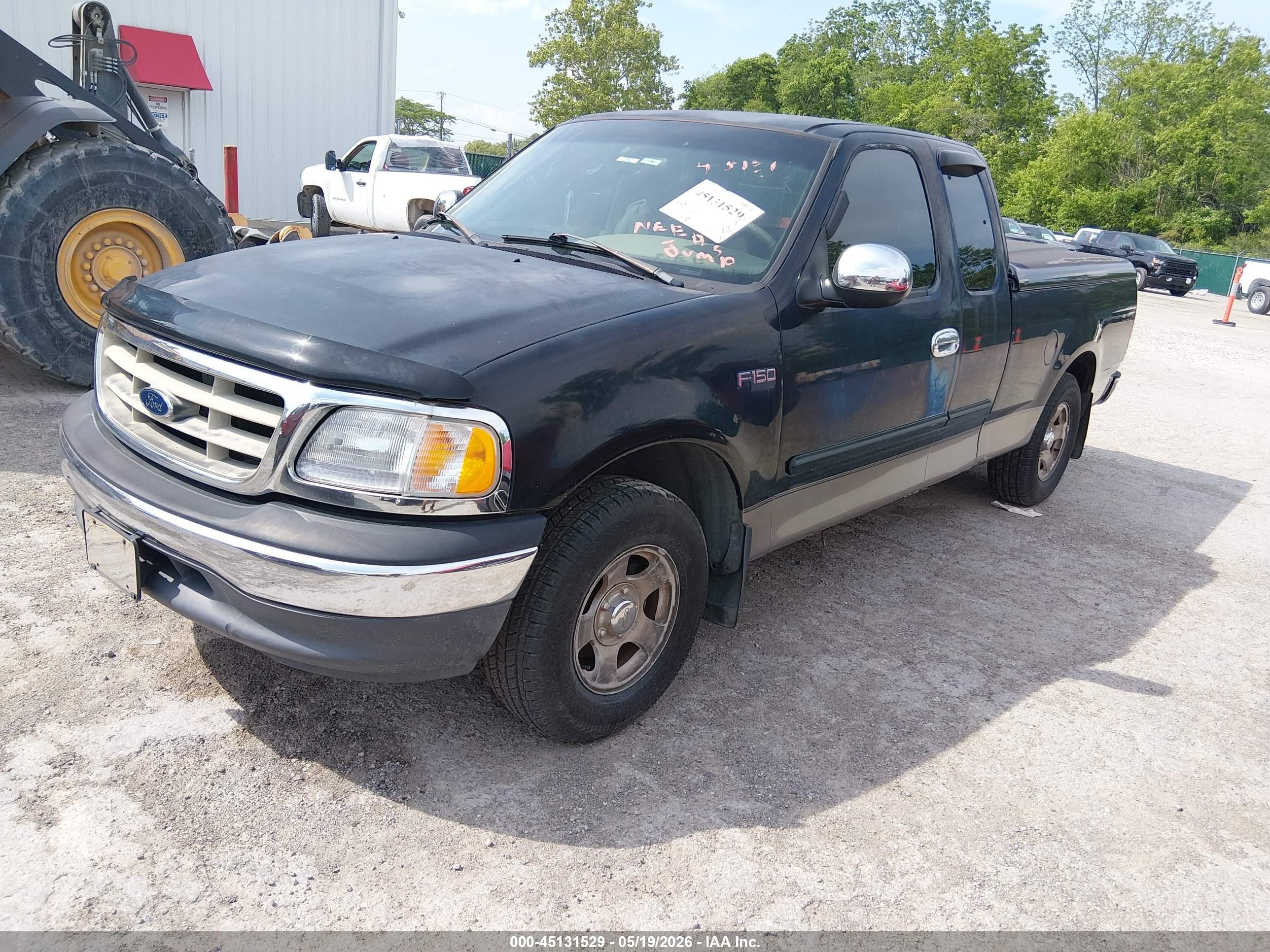 2001 Ford F-150 Xl/xlt Black vin: 1FTZX17241NB39567