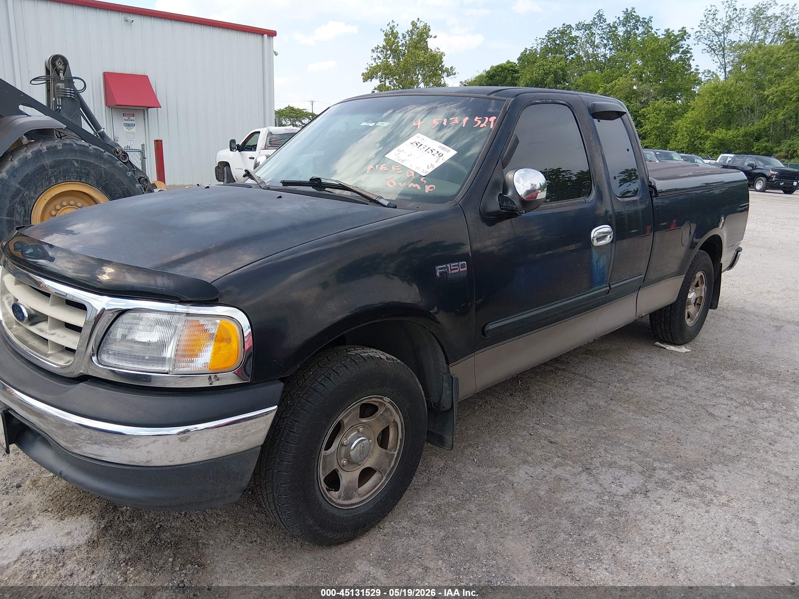 2001 Ford F-150 Xl/xlt Black vin: 1FTZX17241NB39567