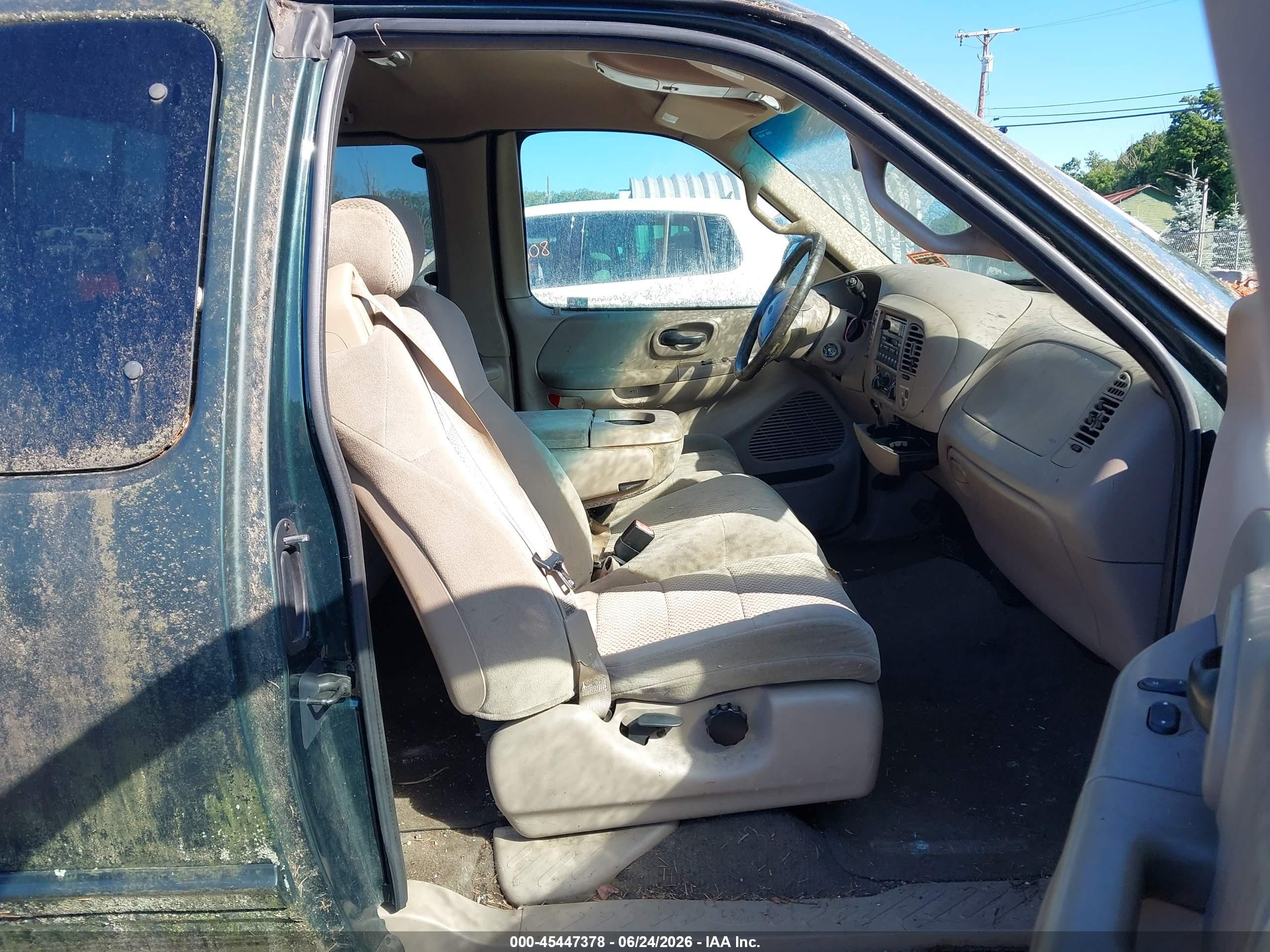 2001 Ford F-150 Xl/xlt Зеленый vin: 1FTZX17241NB50164