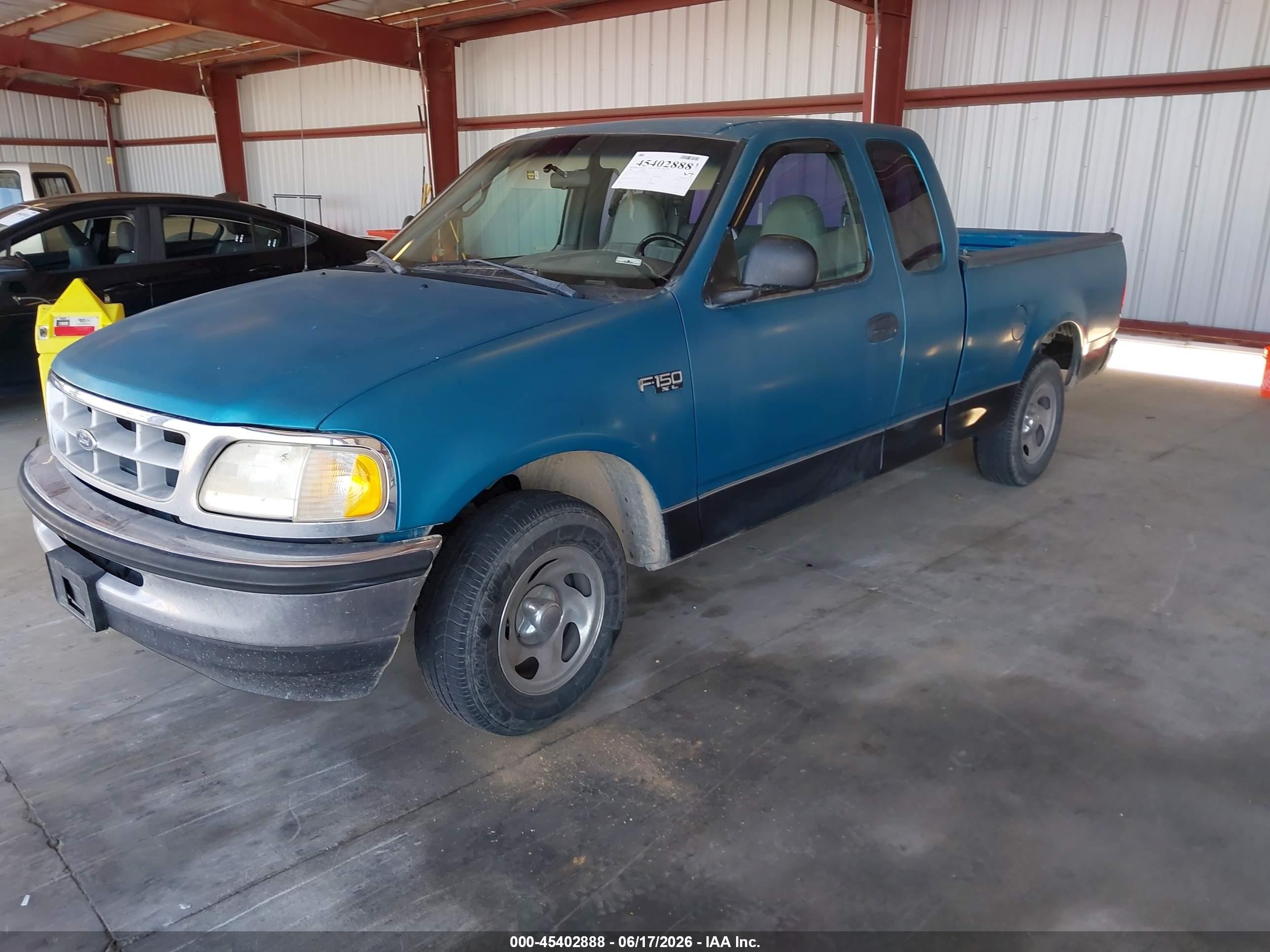 1998 Ford F-150 Standard/xl/xlt Light Blue vin: 1FTZX1724WKA83008