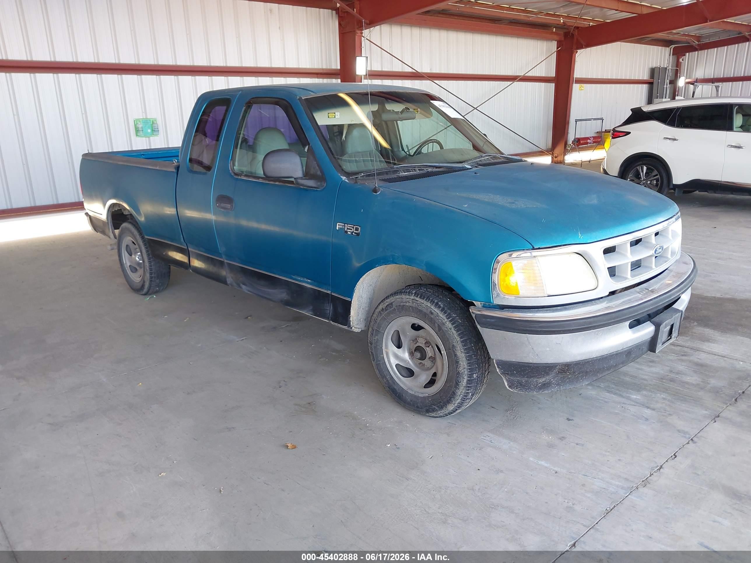 1998 Ford F-150 Standard/xl/xlt Light Blue vin: 1FTZX1724WKA83008