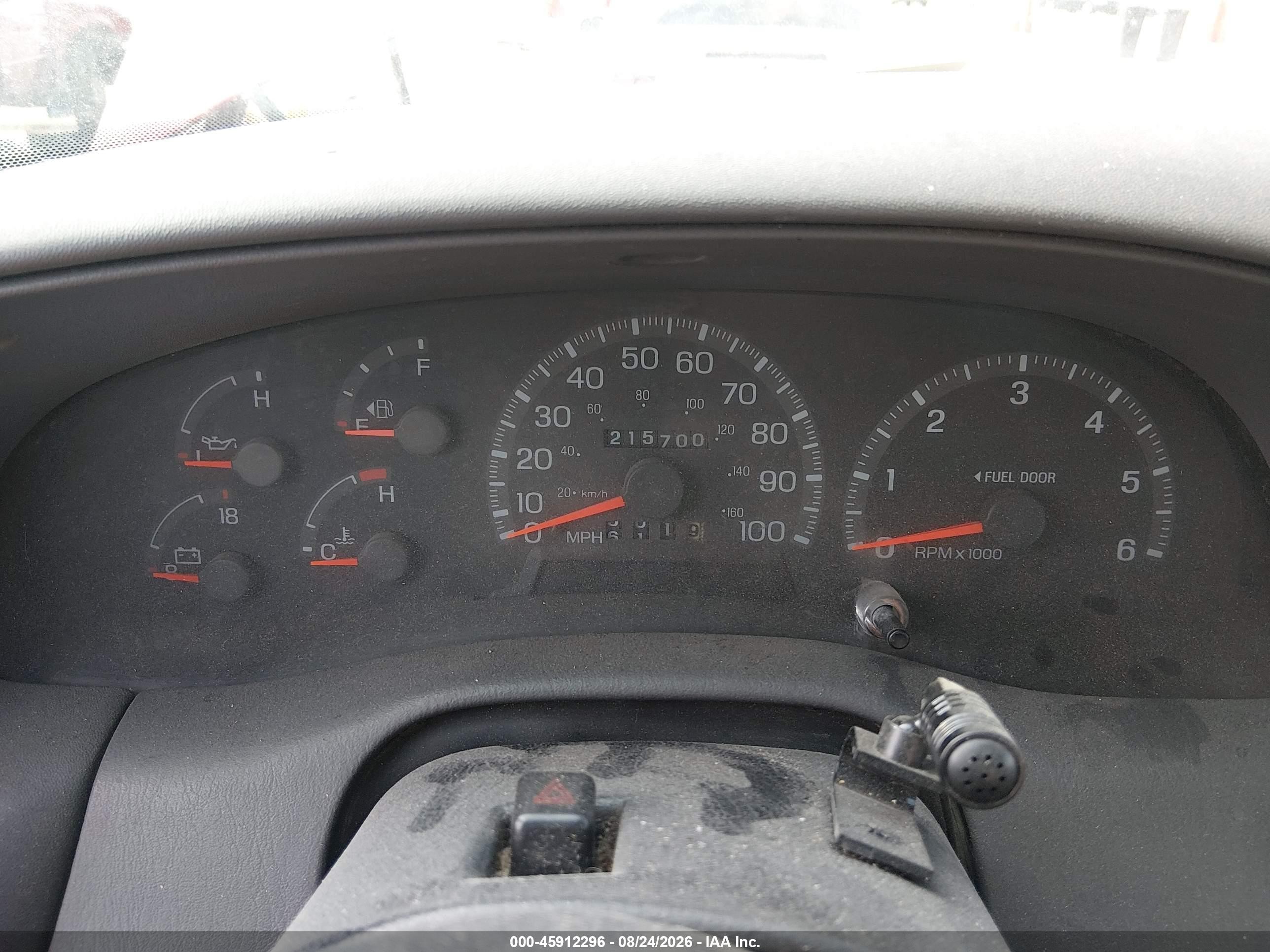 1998 Ford F-150 Standard/xl/xlt Red vin: 1FTZX1724WKB37729