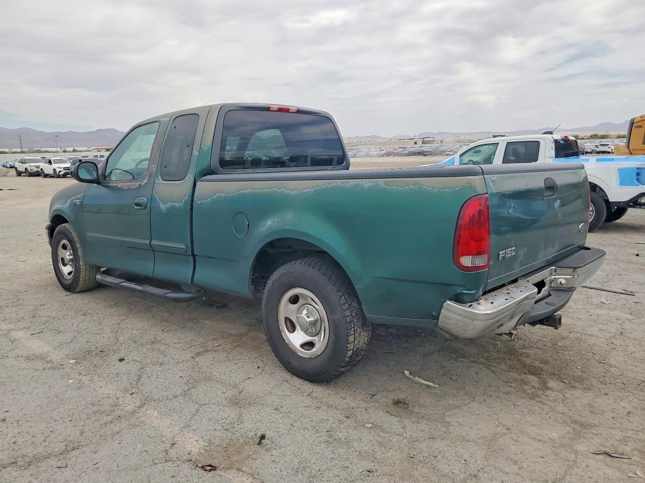 1999 Ford F150 Green vin: 1FTZX1724XKB30636