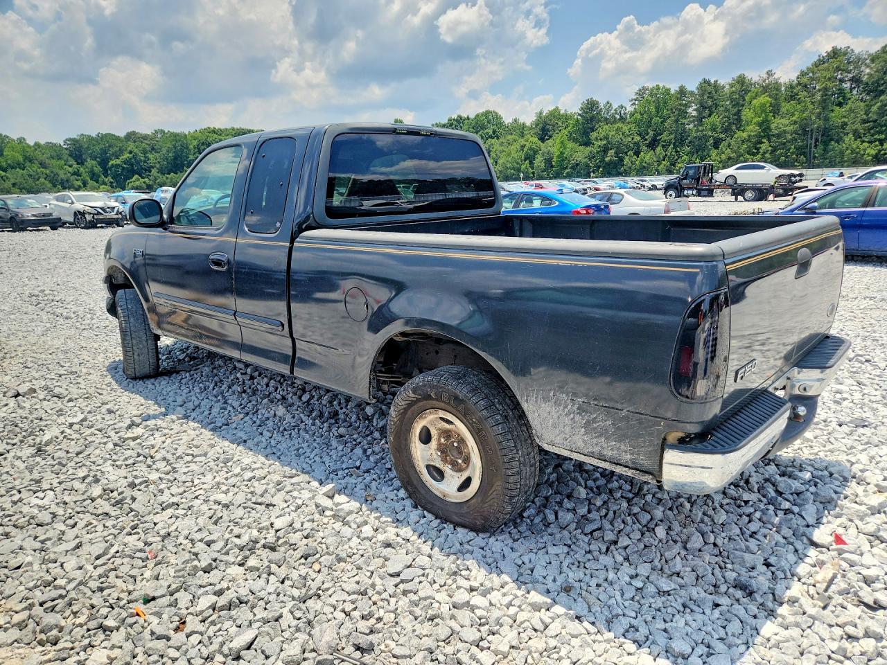 2000 Ford F150 Gray vin: 1FTZX1724YNB48232