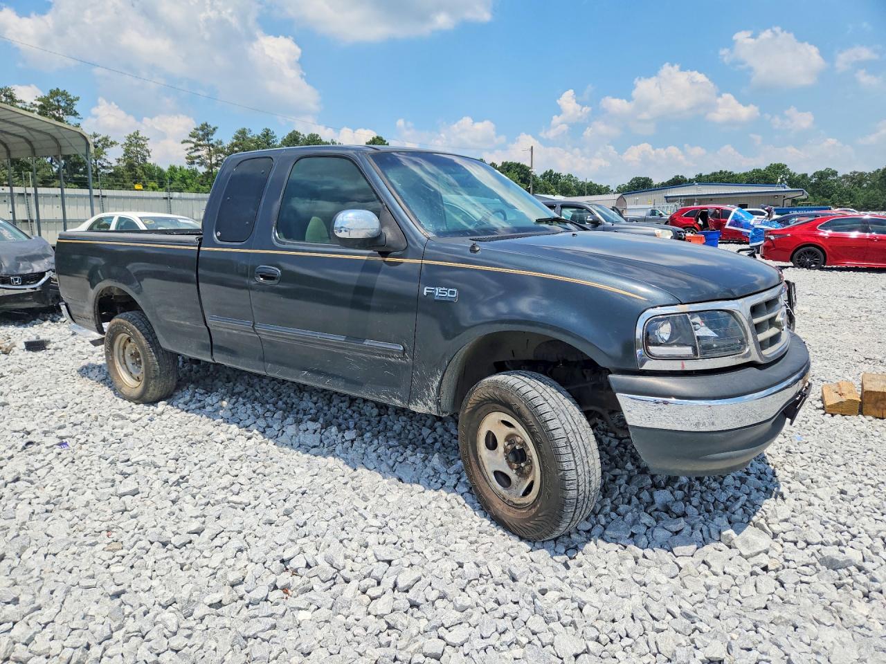 2000 Ford F150 Gray vin: 1FTZX1724YNB48232