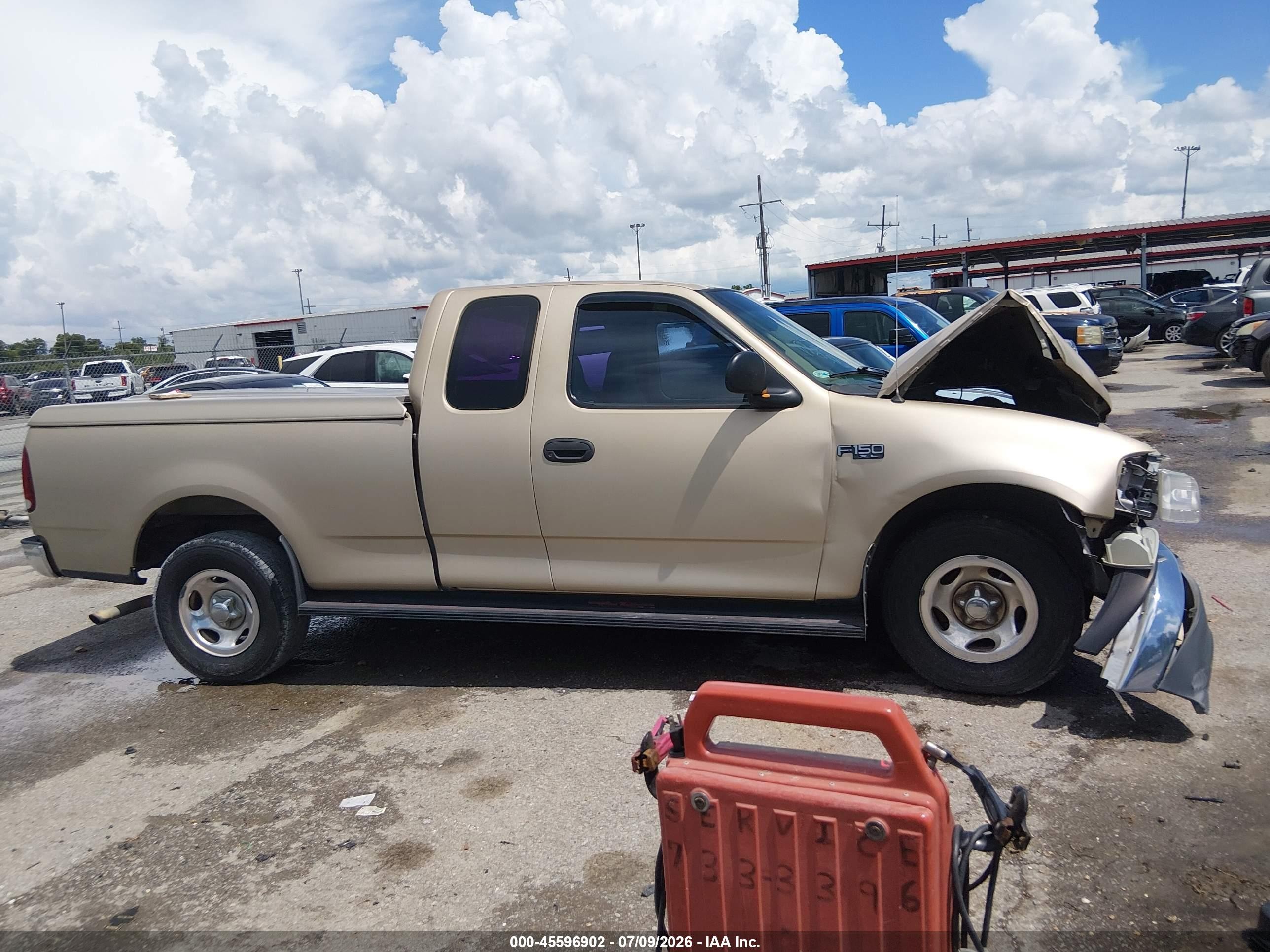 2000 Ford F-150 Work Series/xl/xlt Gold vin: 1FTZX1725YNA78837