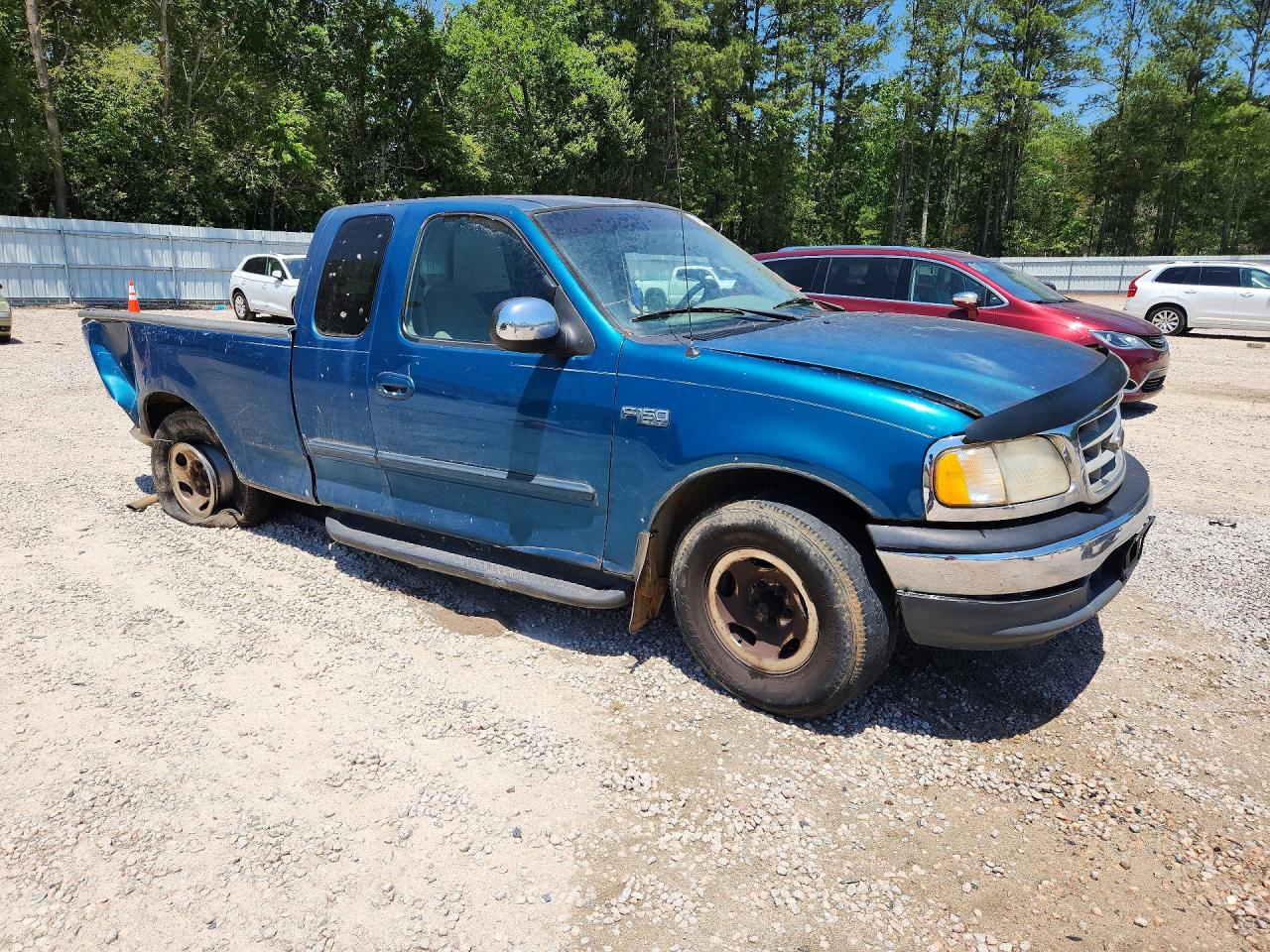 2000 Ford F150 Синий vin: 1FTZX1725YNB36381