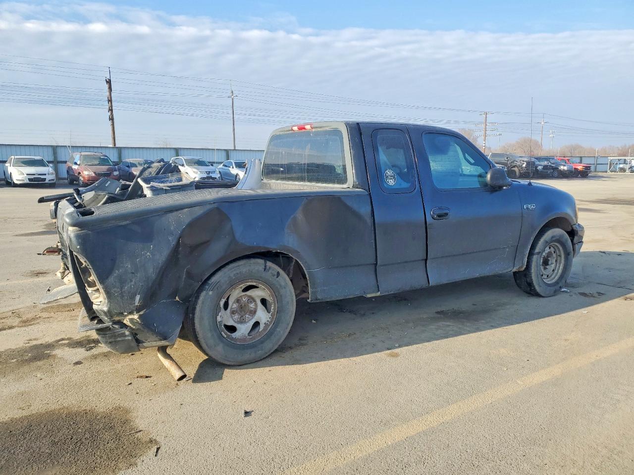 2001 Ford F150 Black vin: 1FTZX17261NB29302