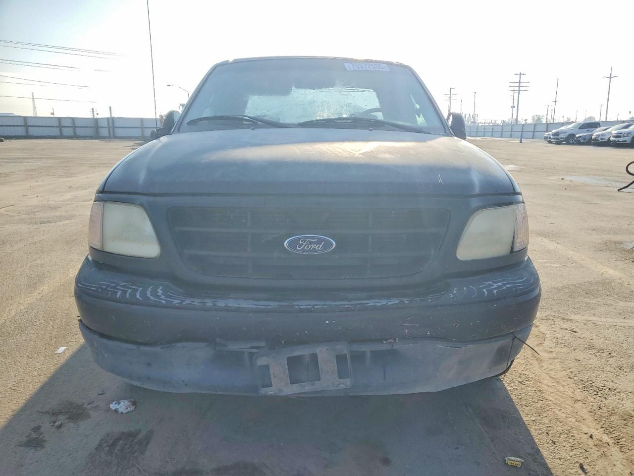 2001 Ford F150 Black vin: 1FTZX17261NB29302