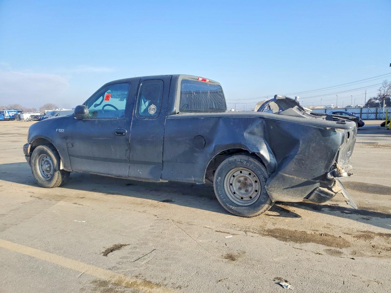 2001 Ford F150 Black vin: 1FTZX17261NB29302