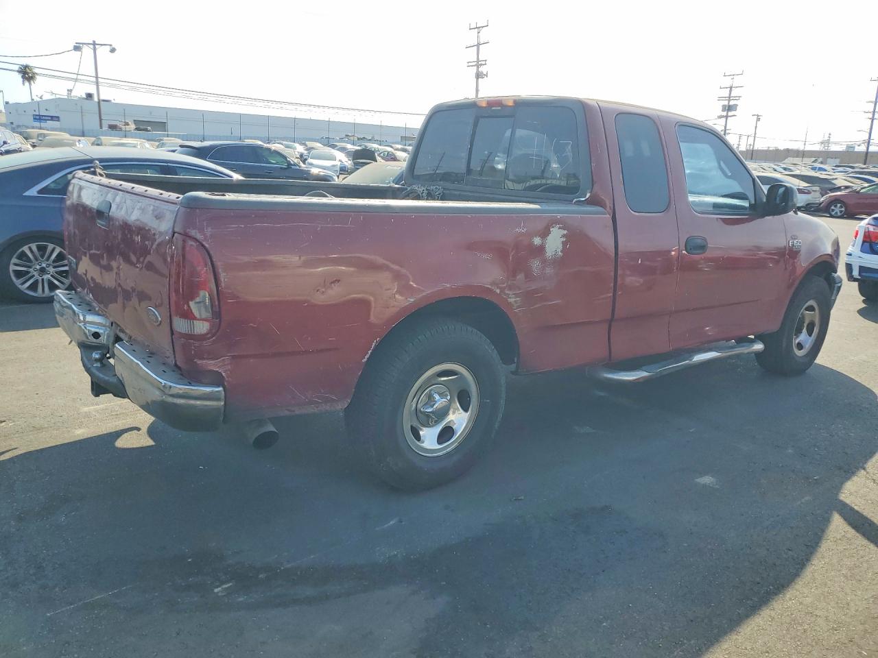 2001 Ford F150 Red vin: 1FTZX17261NB52529