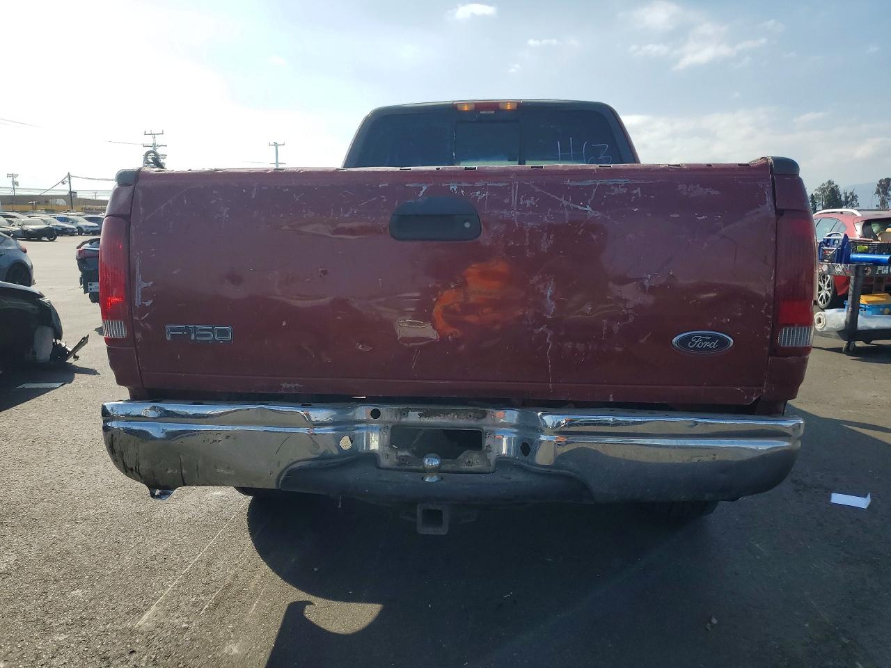 2001 Ford F150 Red vin: 1FTZX17261NB52529