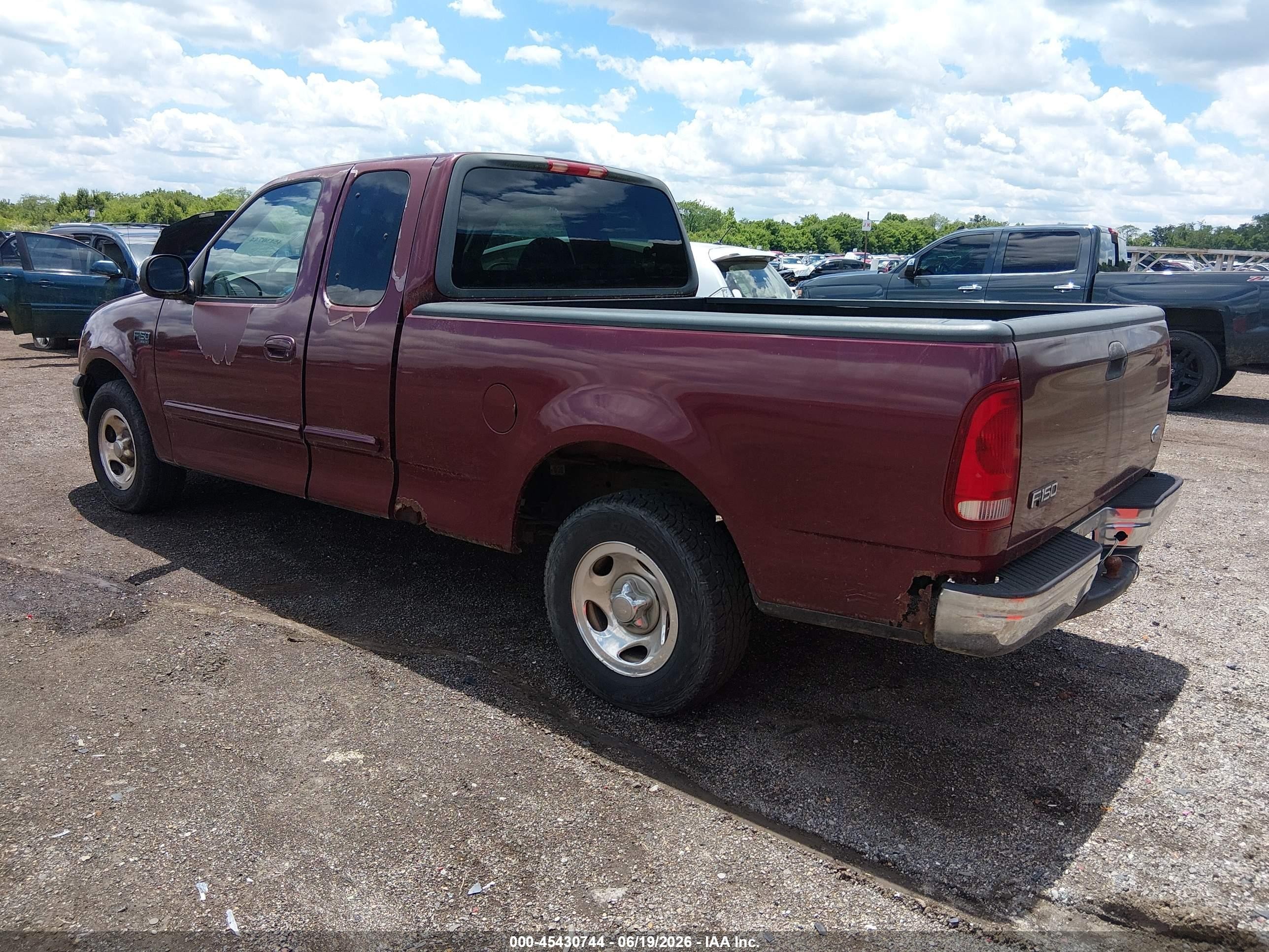 1999 Ford F-150 Work Series/xl/xlt Темно-бордовый vin: 1FTZX1726XNB47839