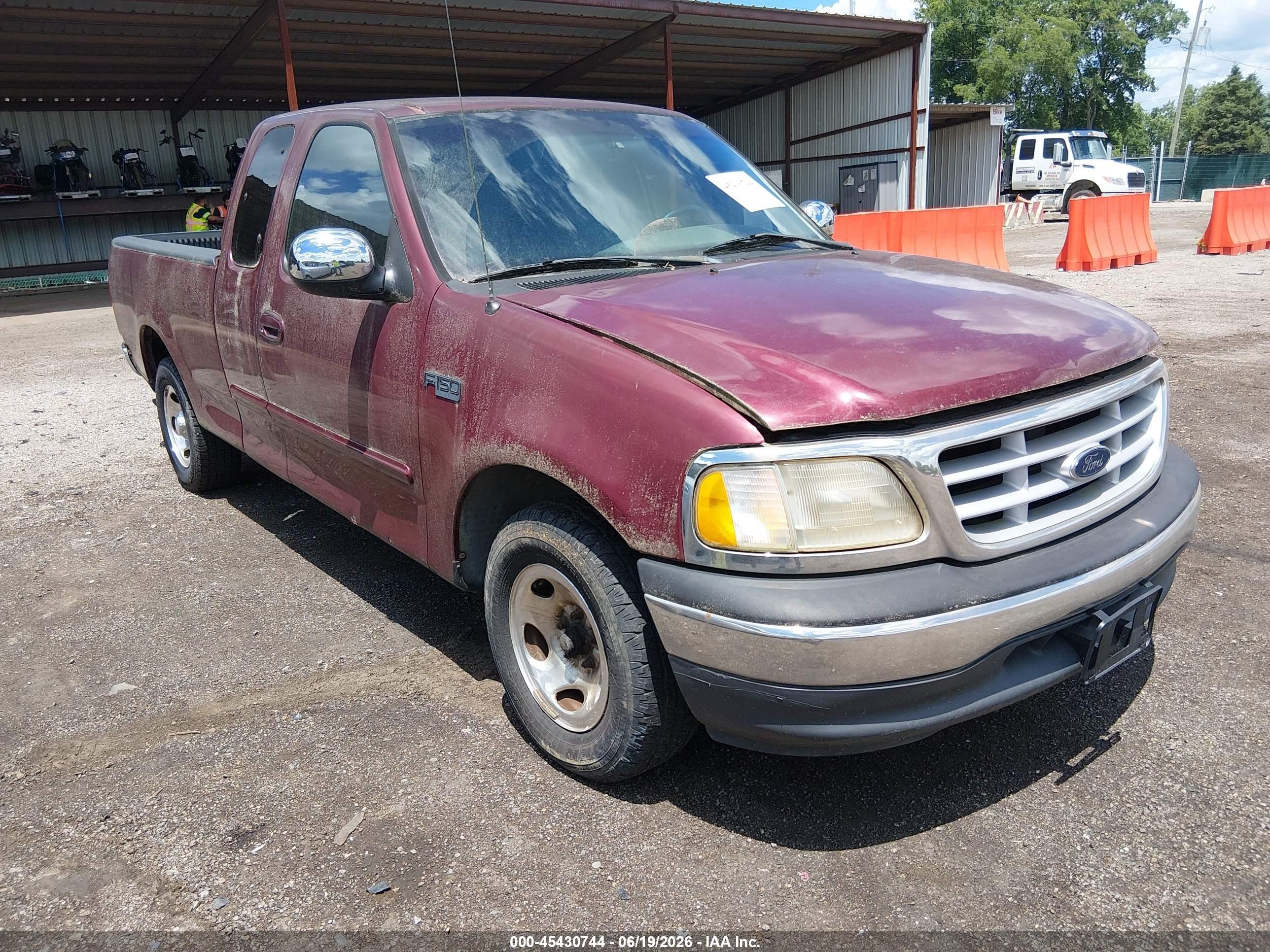 1999 Ford F-150 Work Series/xl/xlt Темно-бордовый vin: 1FTZX1726XNB47839