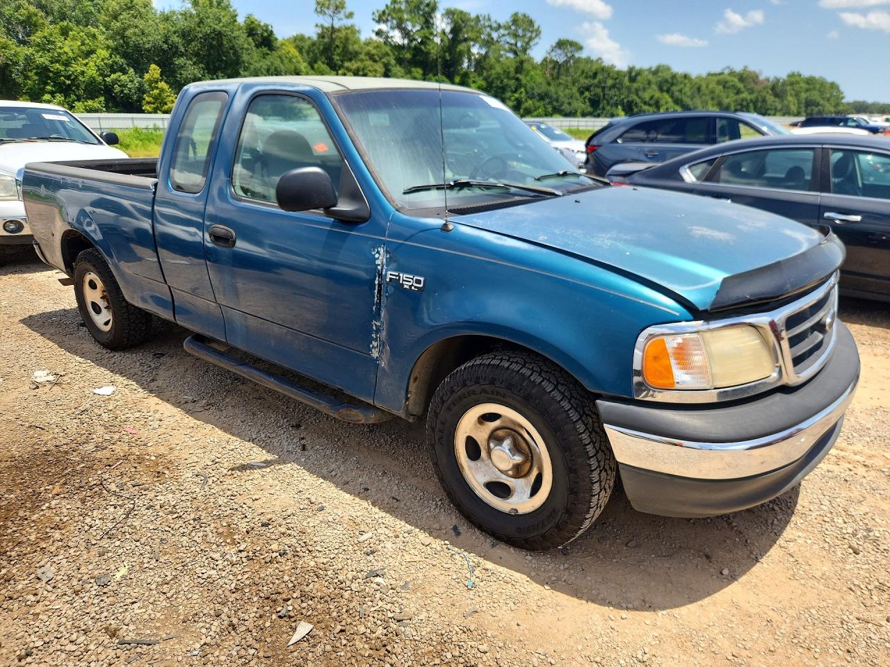 2000 Ford F150 Green vin: 1FTZX1726YNB69776