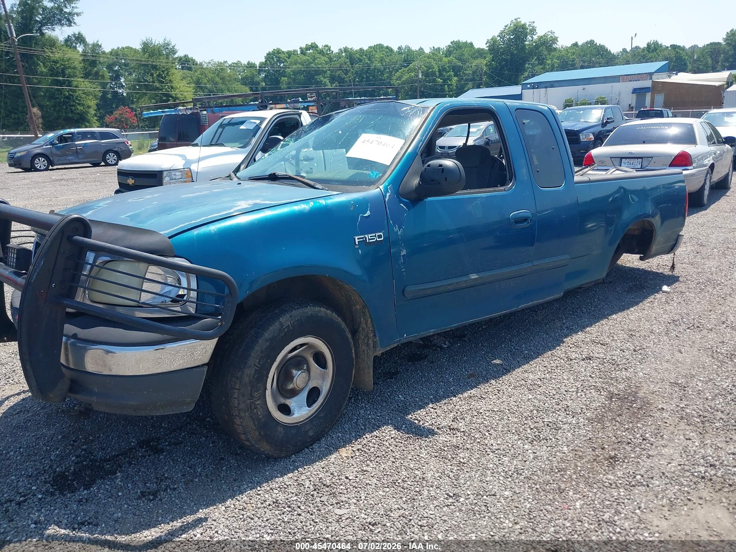 2001 Ford F-150 Xl/xlt Light Blue vin: 1FTZX17271NB18132