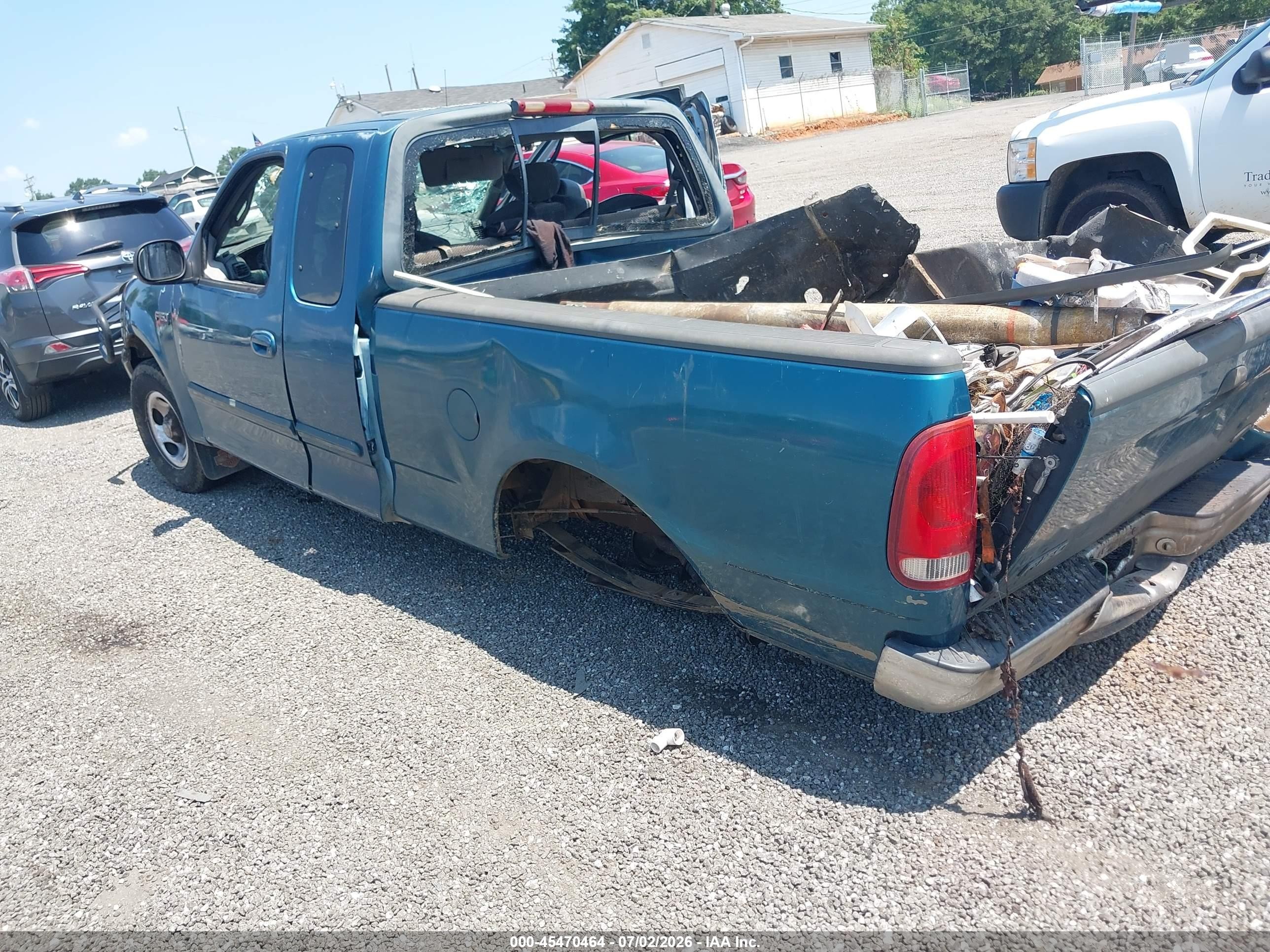 2001 Ford F-150 Xl/xlt Light Blue vin: 1FTZX17271NB18132